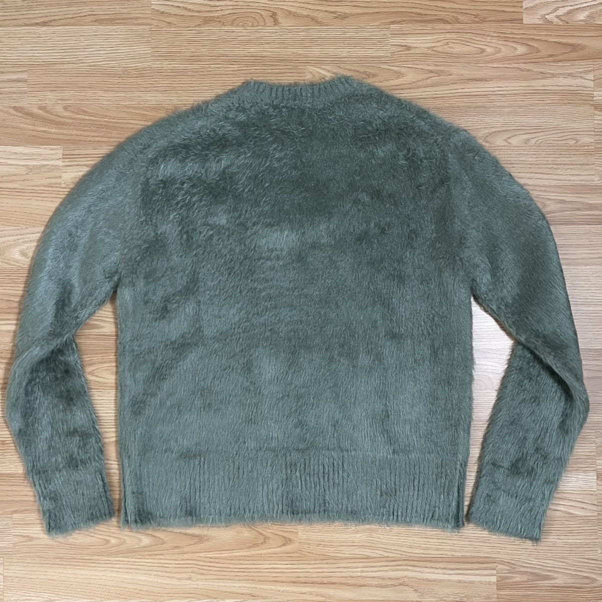 Jil Sander GRAIL 🏆 NEW! £1320 JIL SANDER Green Silk Knitted Jumper 52 Size US L / EU 52-54 / 3 - 8 Thumbnail