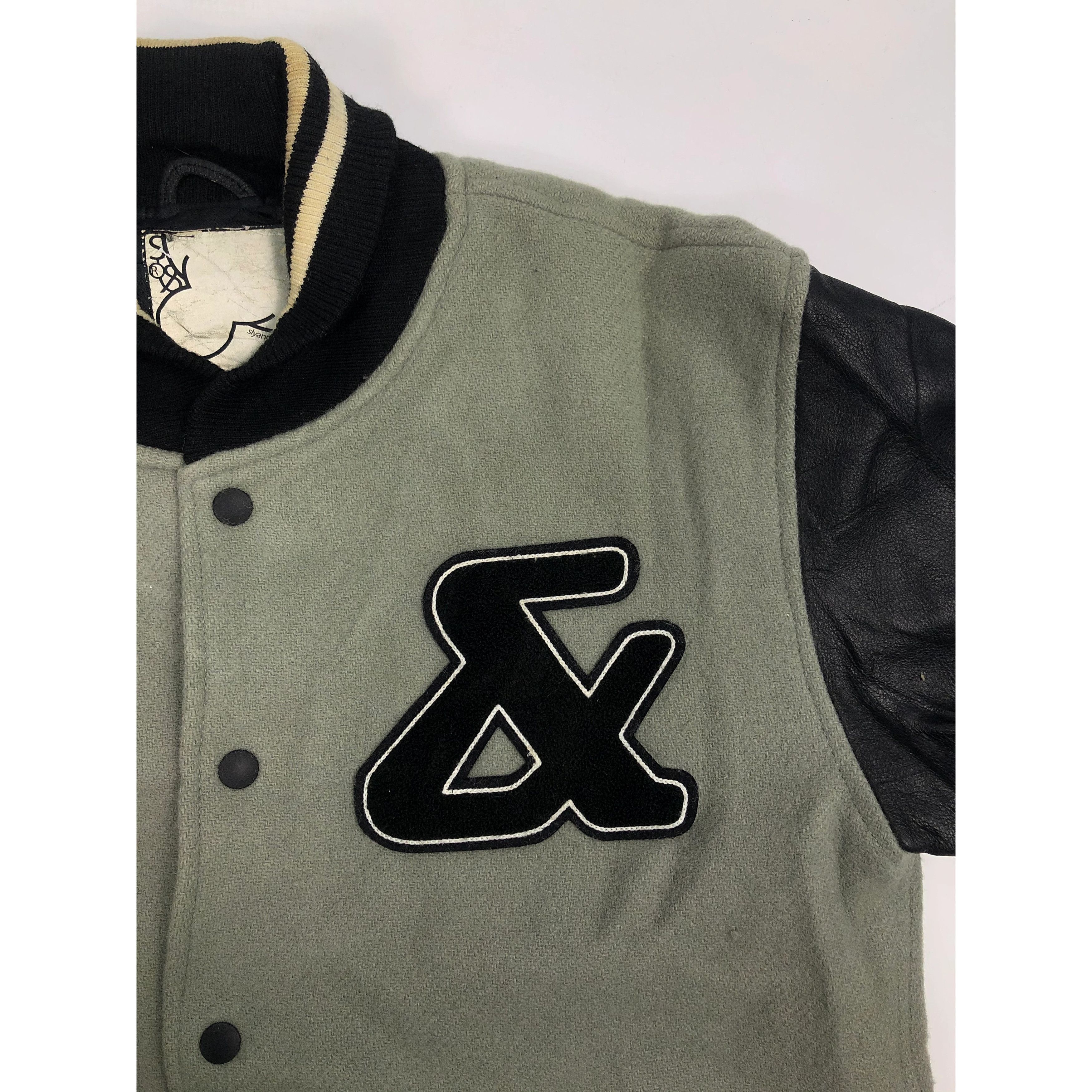 Japanese Brand Vintage Y2K Slyandrobby Fetts Varsity Leather Jacket V0060 Size US XL / EU 56 / 4 - 4 Thumbnail