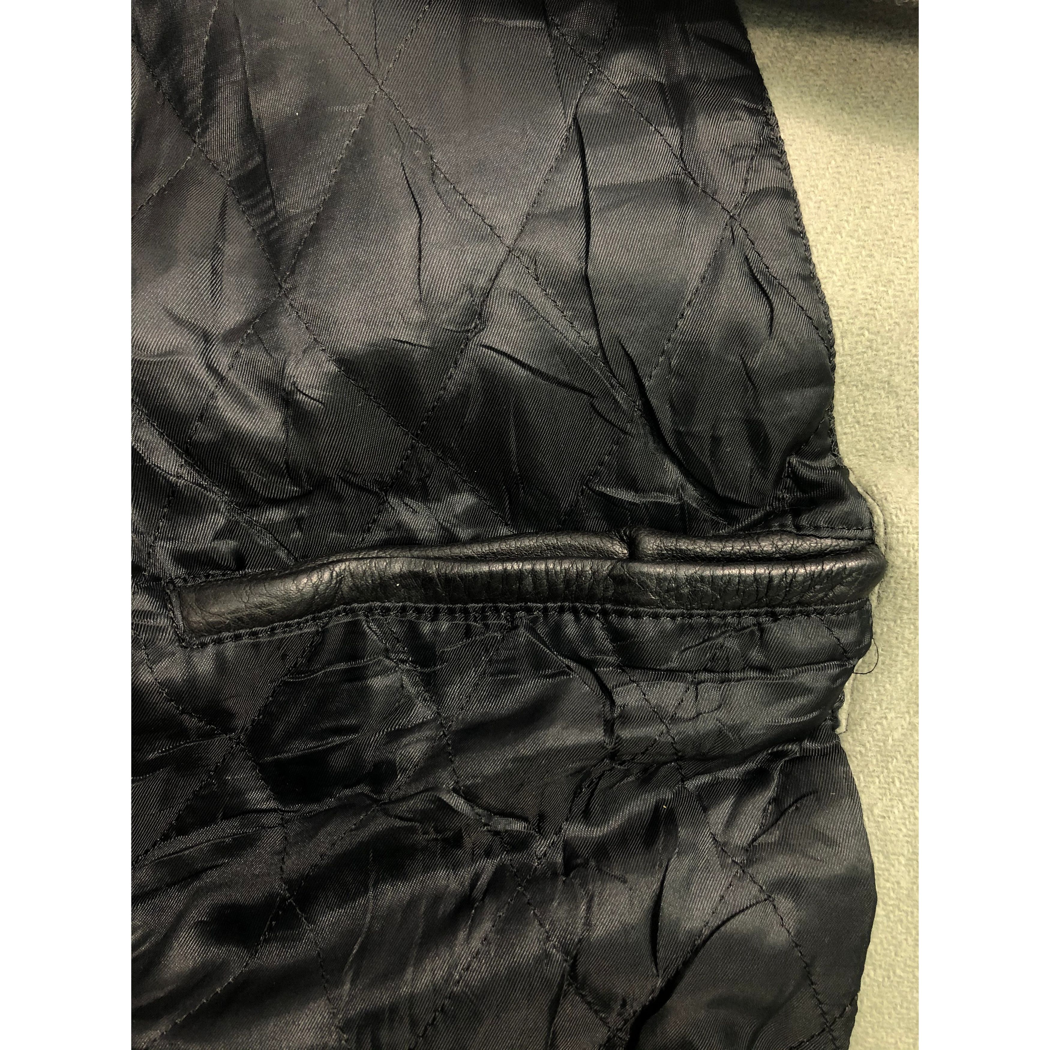 Japanese Brand Vintage Y2K Slyandrobby Fetts Varsity Leather Jacket V0060 Size US XL / EU 56 / 4 - 10 Thumbnail