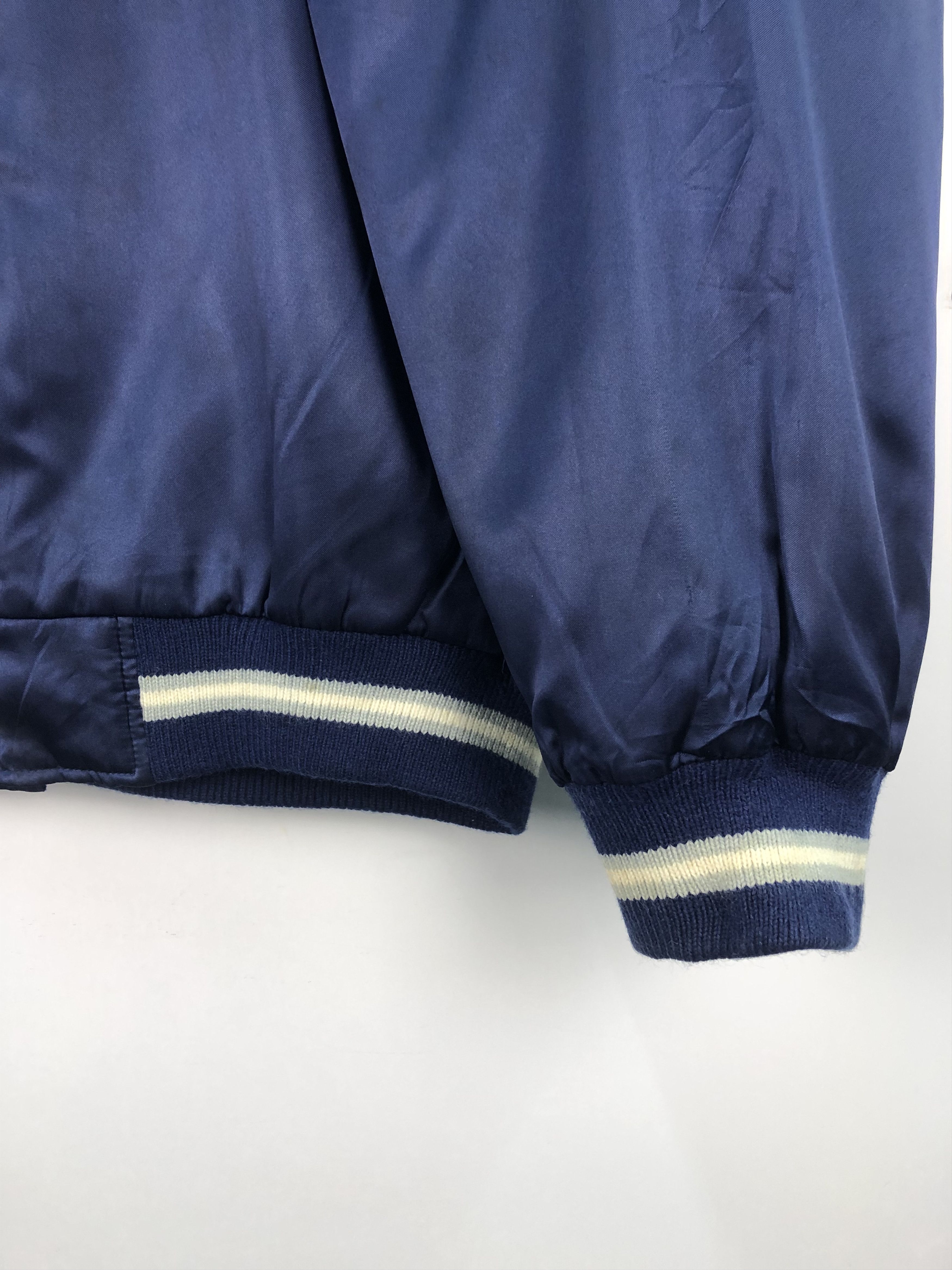 Adidas Vintage 90s Varsity Jacket Adidas Big Logo J0086 Size US L / EU 52-54 / 3 - 7 Thumbnail