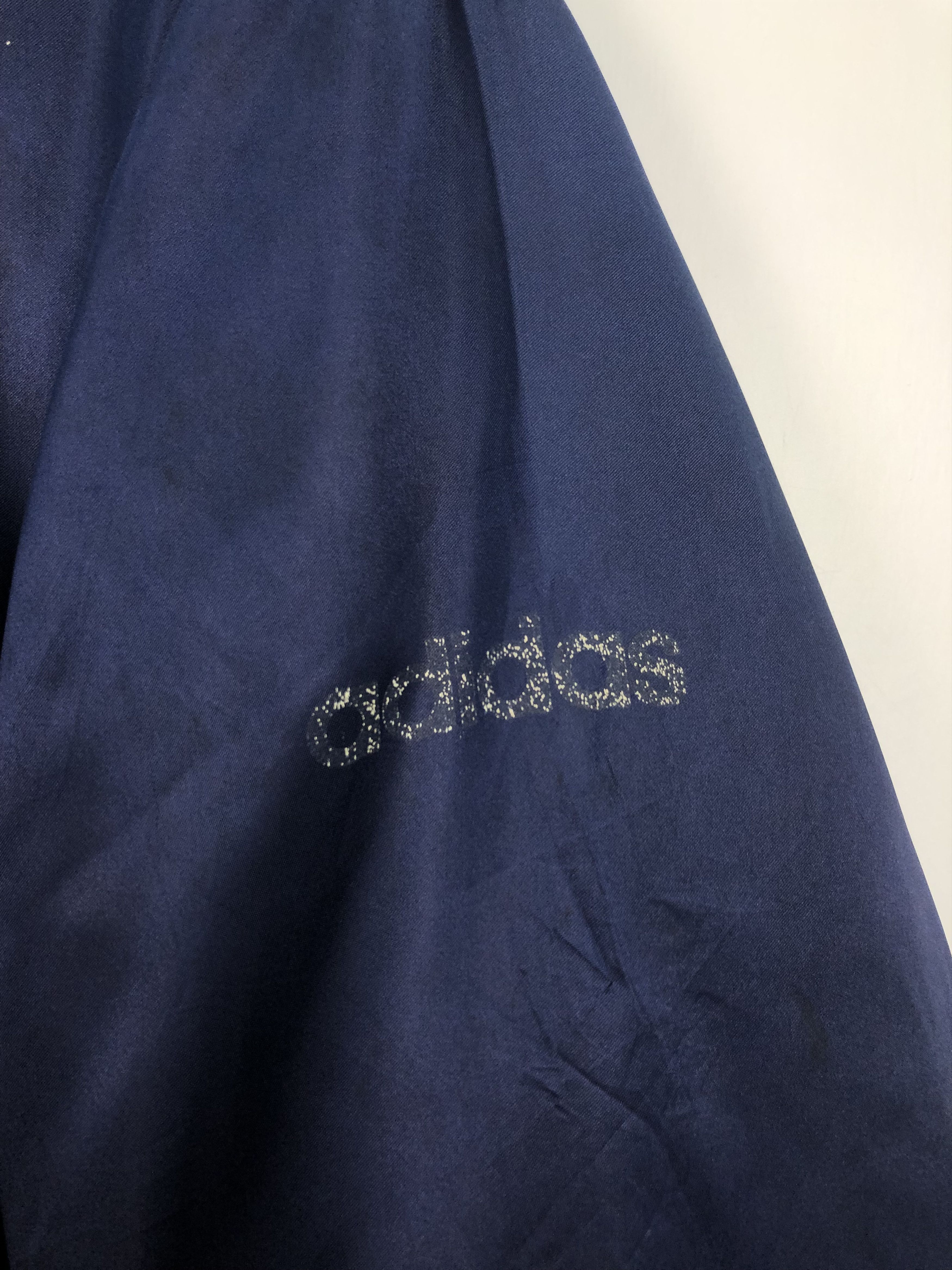 Adidas Vintage 90s Varsity Jacket Adidas Big Logo J0086 Size US L / EU 52-54 / 3 - 6 Thumbnail