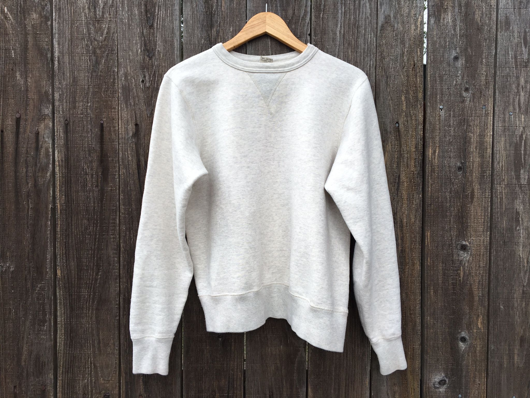 Loopwheeled Sweatshirt Oatmeal