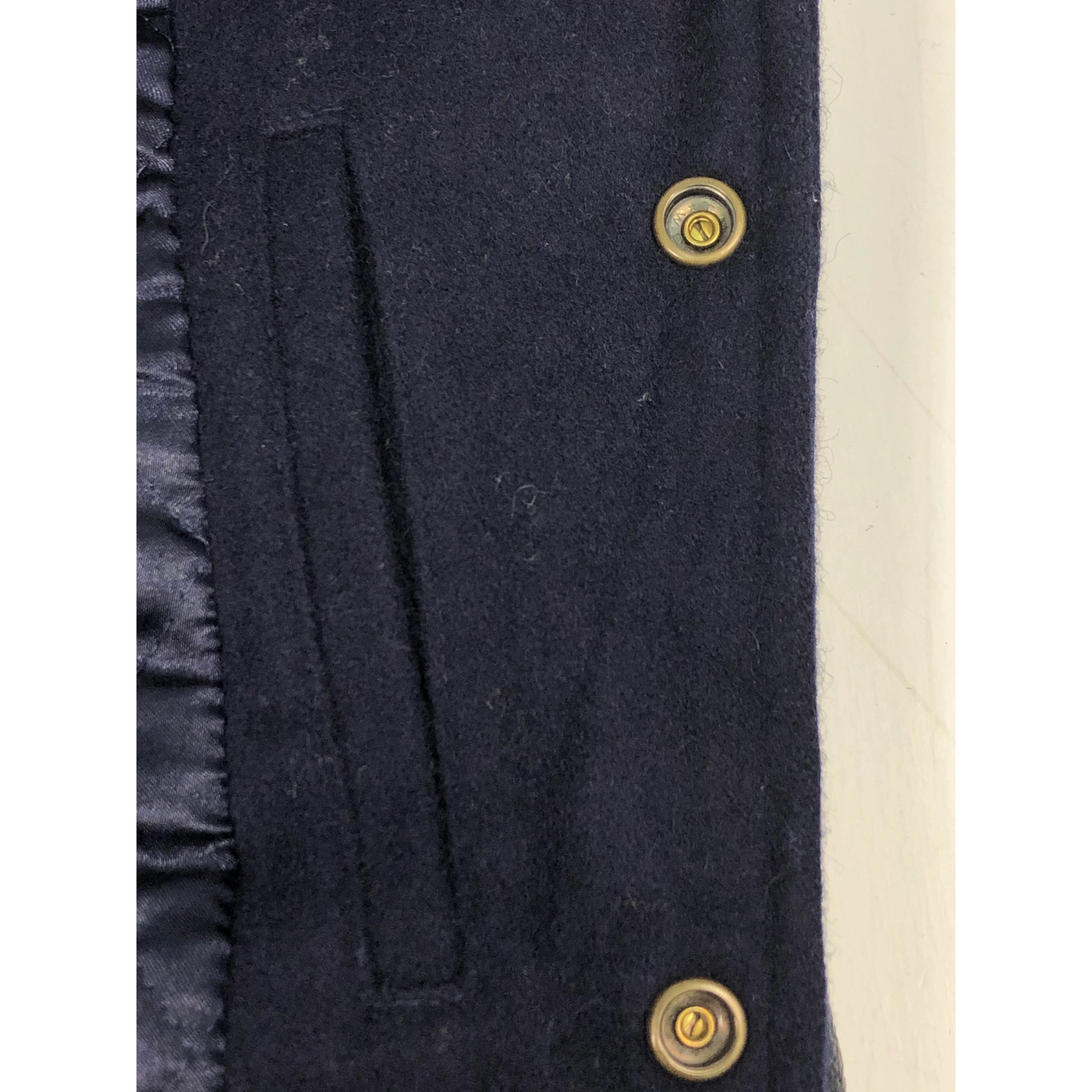 Japanese Brand Vintage 90s Peyton Place Embroidered Varsity Jacket Leather Size US L / EU 52-54 / 3 - 8 Thumbnail