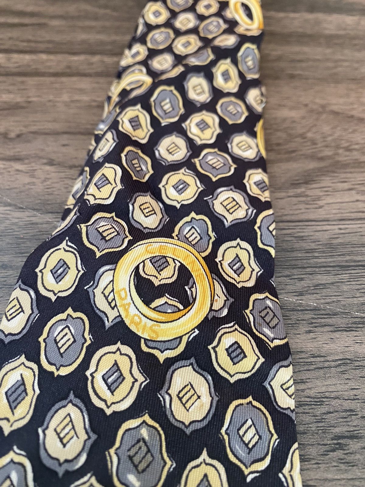 Celine 90s VTG CELINE 100% SILK NECK TIE Size ONE SIZE - 5 Thumbnail