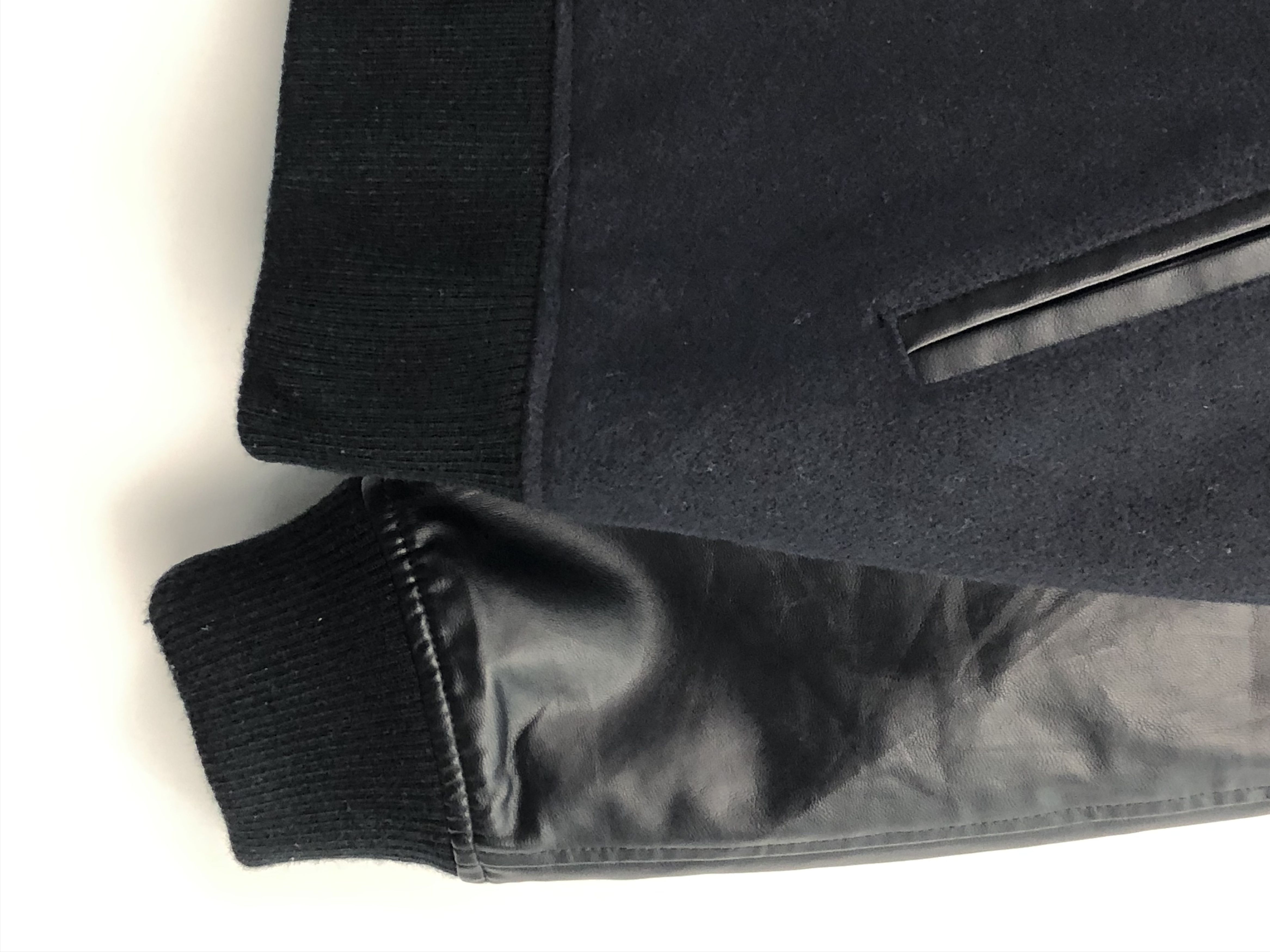 Japanese Brand Uniqlo Varsity Jacket Syntetic Leather Sleeve V0147 Size US L / EU 52-54 / 3 - 5 Thumbnail