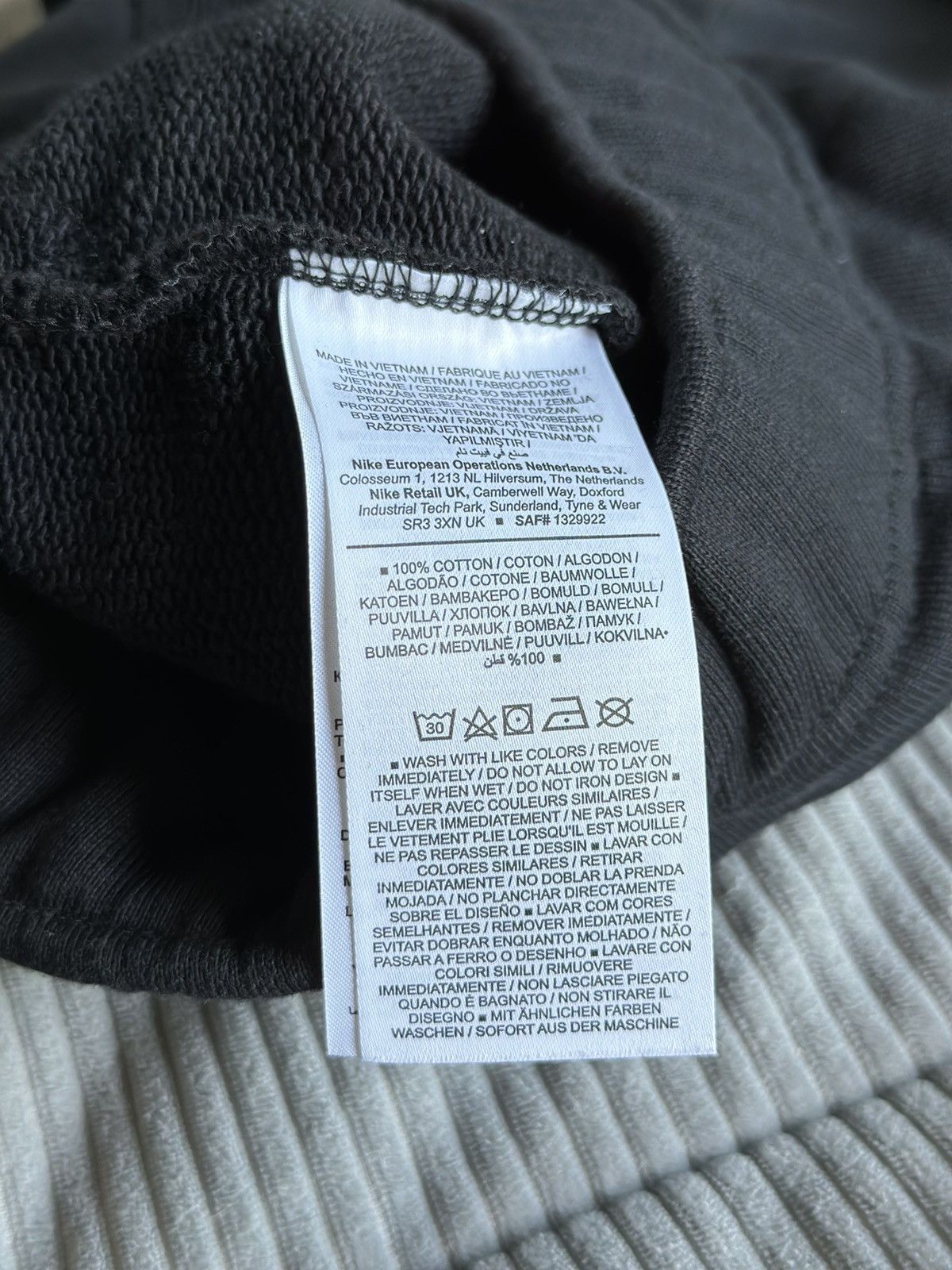 Fragment Design × Nike Nike x Fragment Design x Travis Scott "Jordan" Shorts Size US 32 / EU 48 - 5 Thumbnail