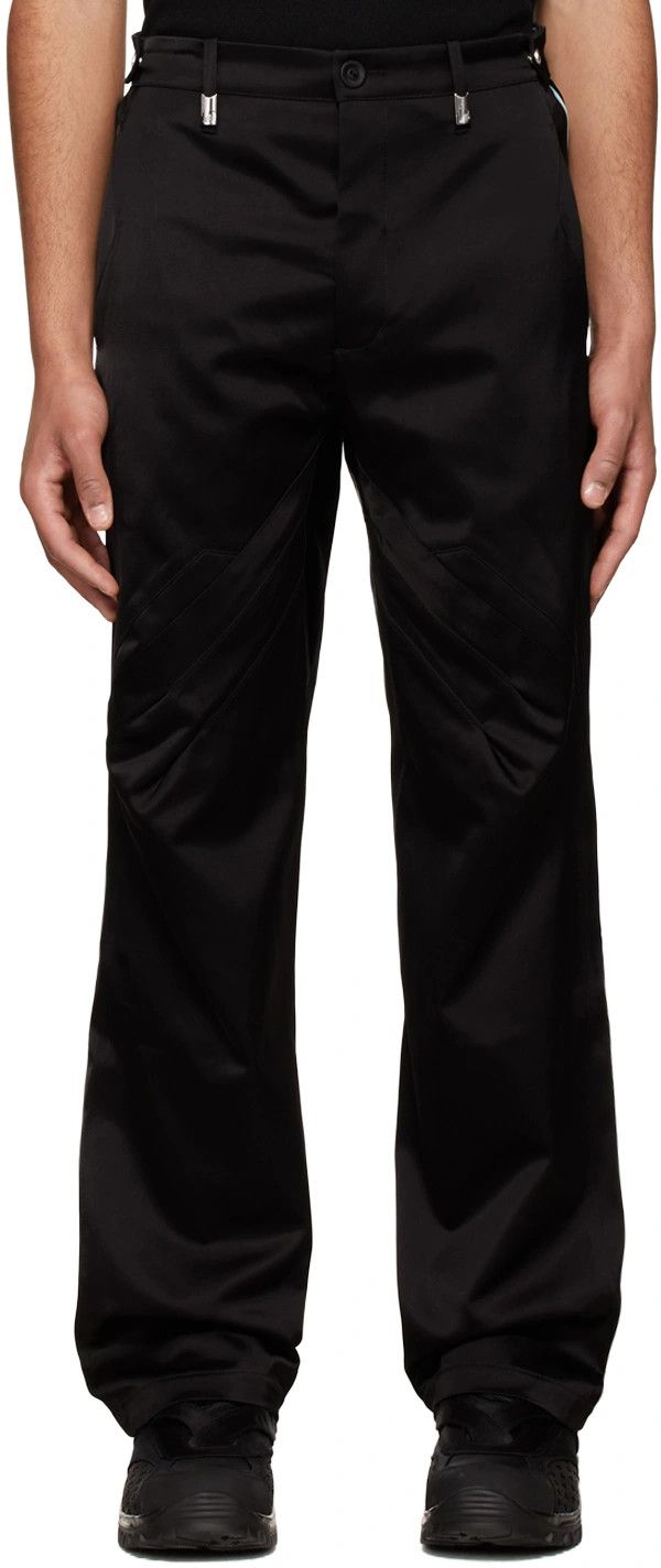 image of Kiko Kostadinov Black Itten Trouser Size 32, Men's