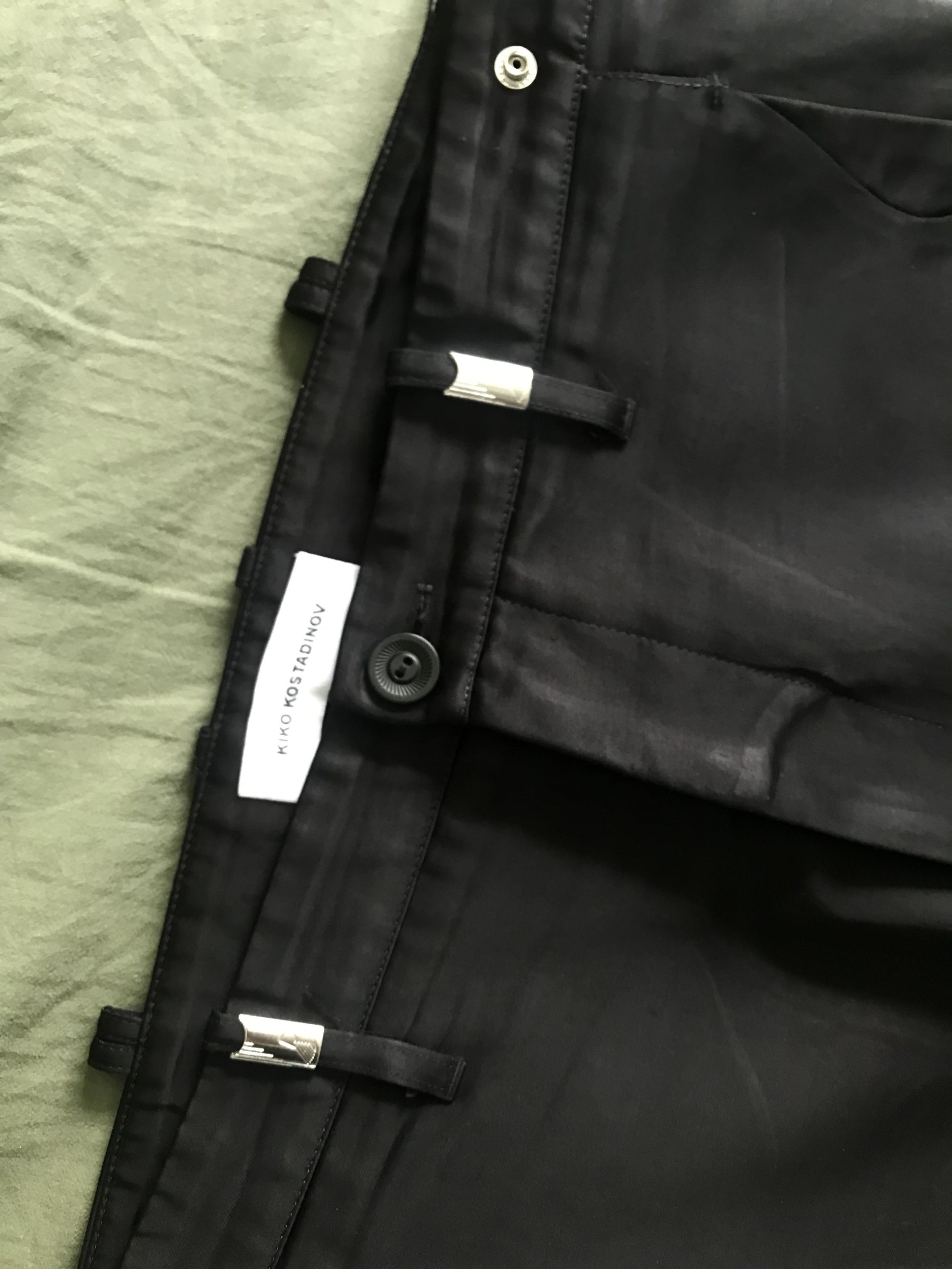 Kiko Kostadinov Kiko Kostadinov Black Itten Trouser Size 32 Size US 32 / EU 48 - 4 Thumbnail