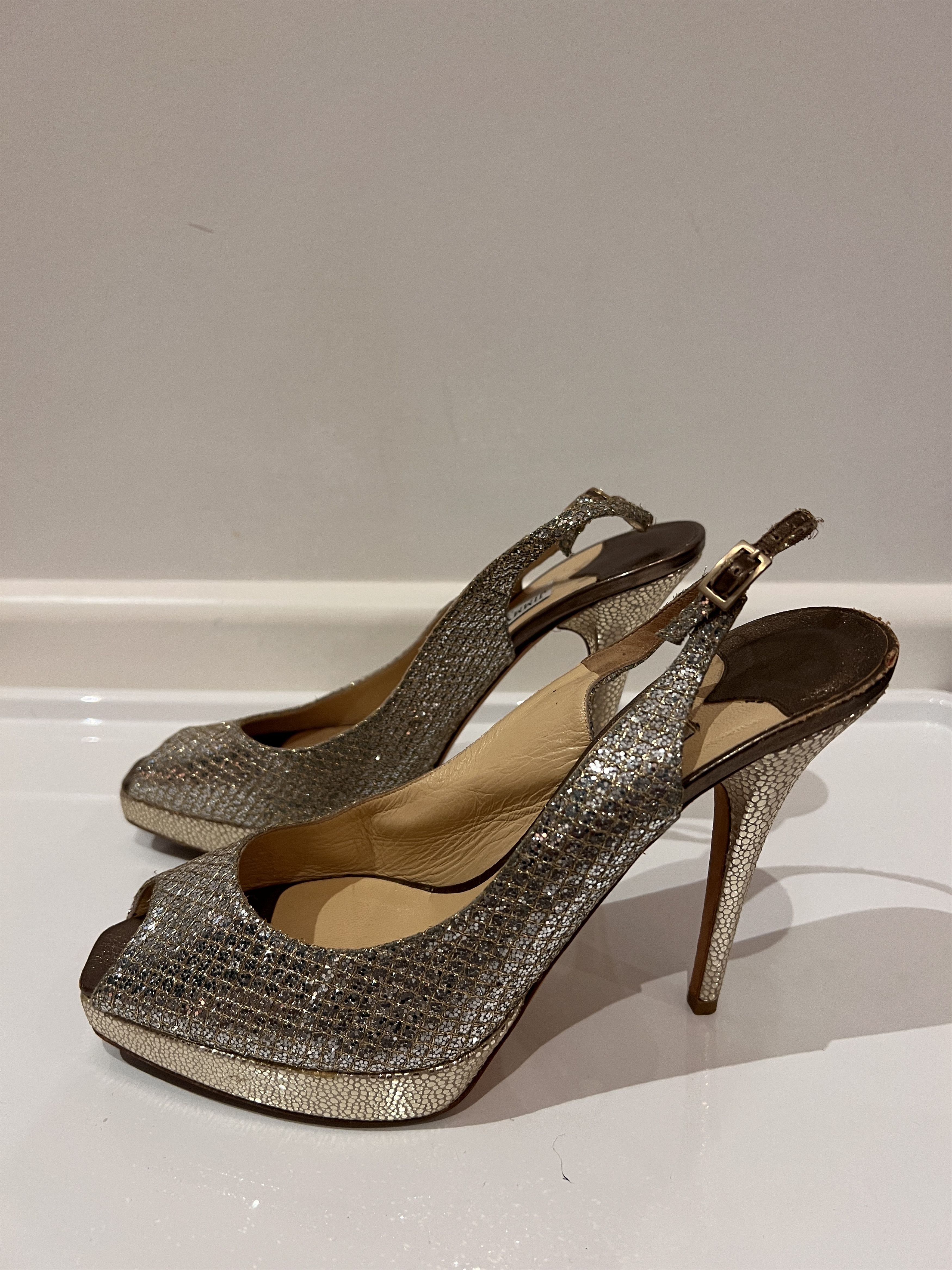 Jimmy Choo Sequence Heels