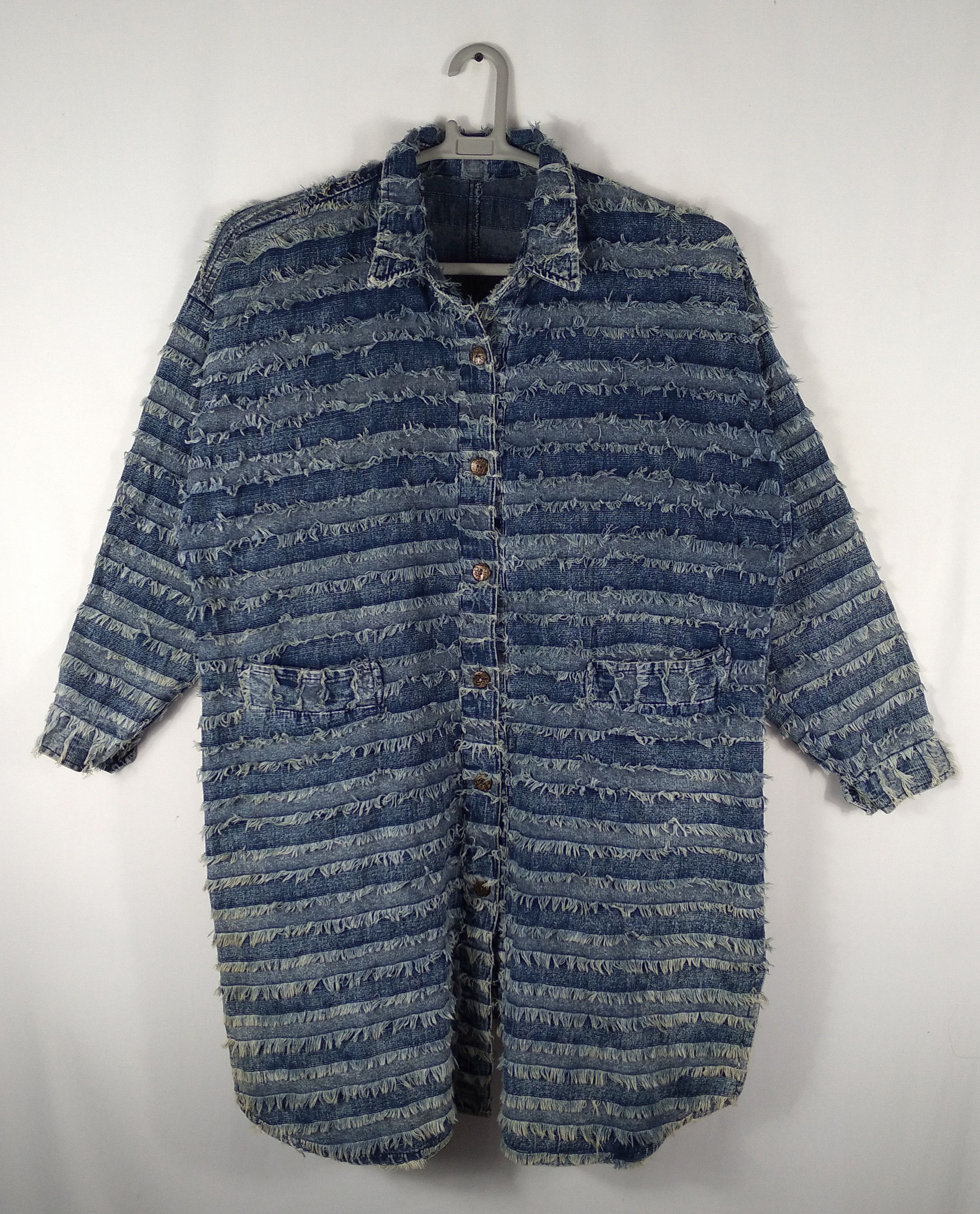 Japanese Brand × Other 🔥Rare🔥🇯🇵Unbrand Inspired Kapital Design Buttons Long Jacket Size US M / EU 48-50 / 2 - 1 Thumbnail