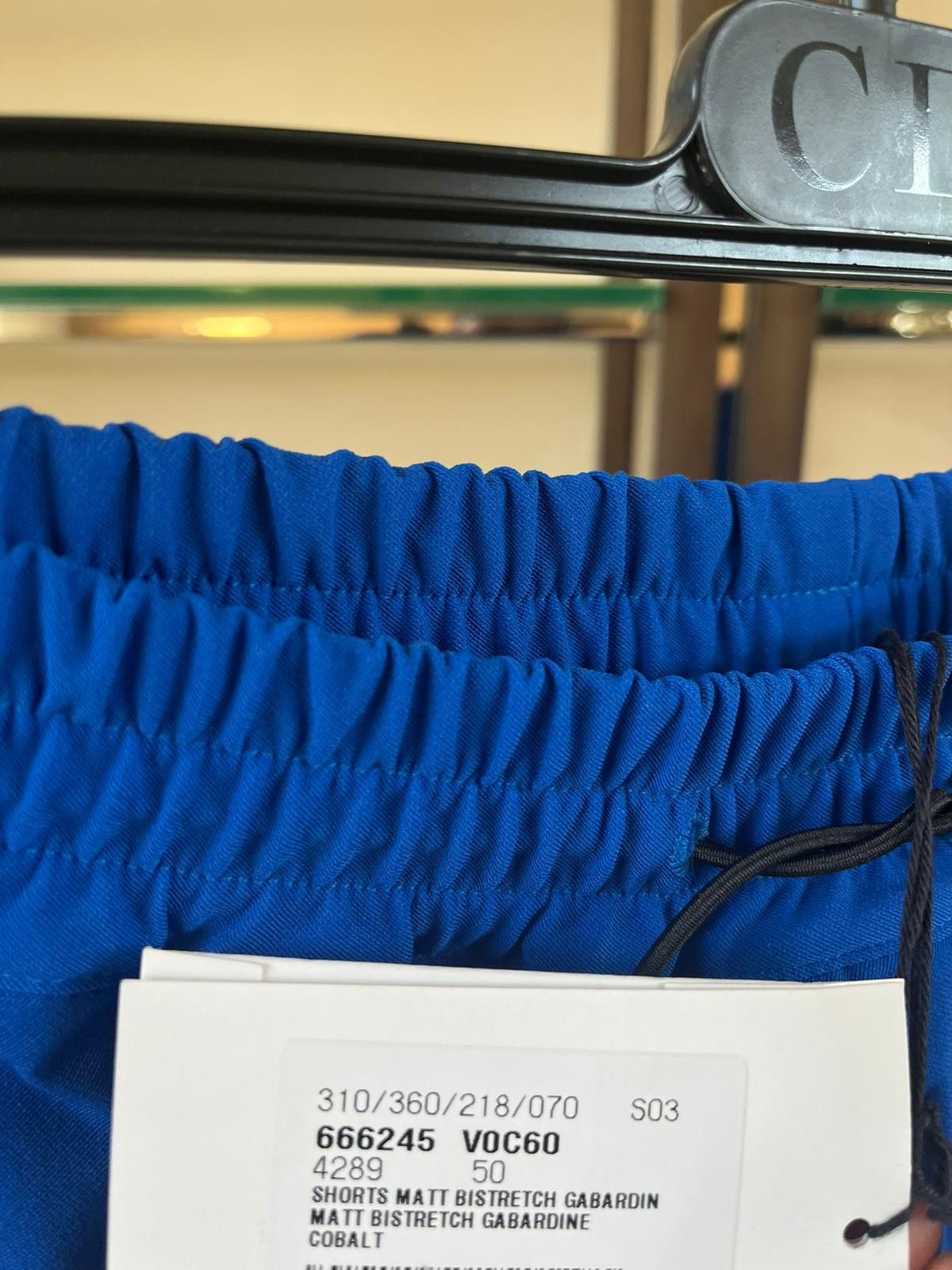 Bottega Veneta Matt Bistretch Gabardine Shorts in Cobalt Size US 34 / EU 50 - 13 Thumbnail