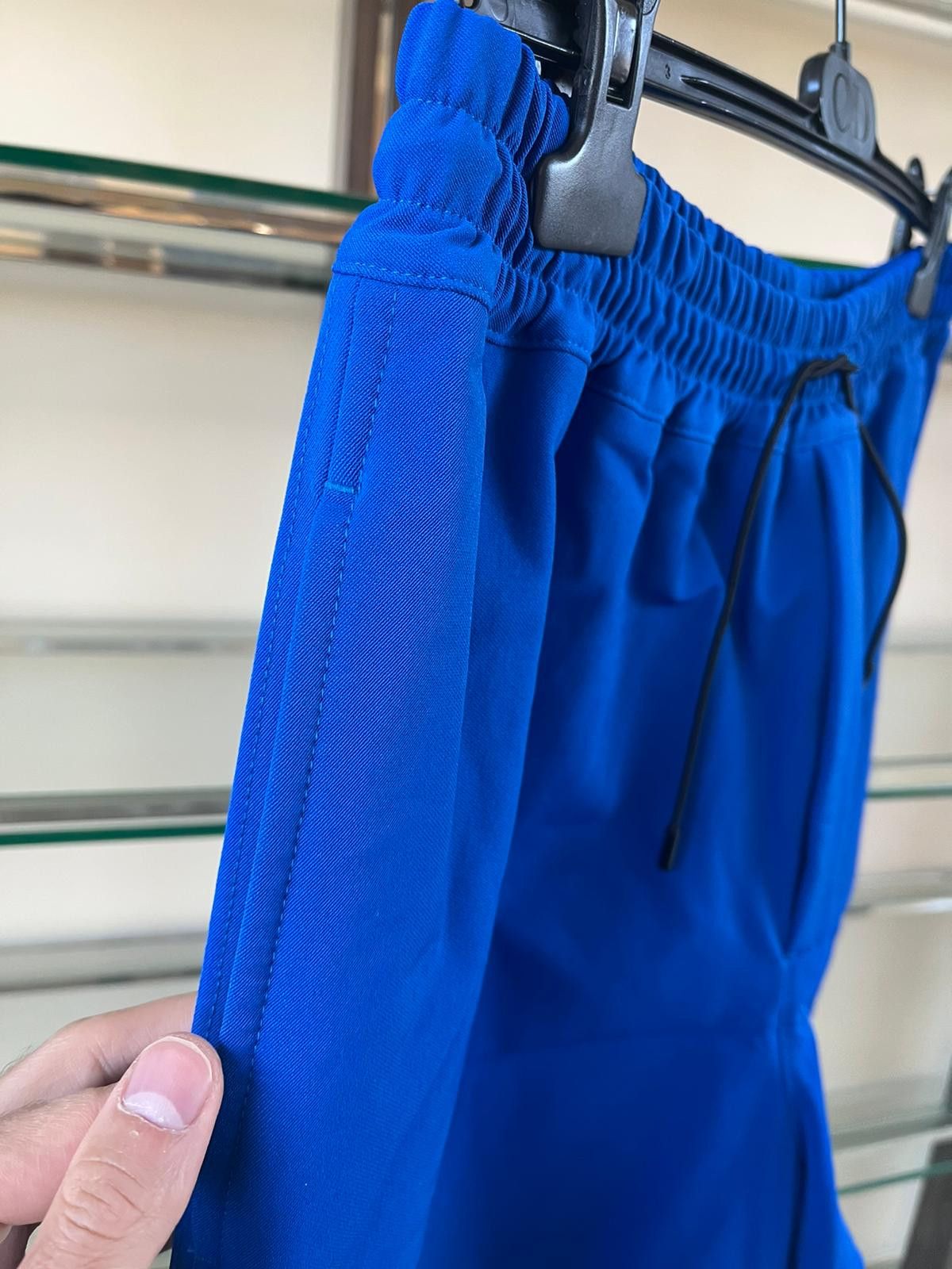 Bottega Veneta Matt Bistretch Gabardine Shorts in Cobalt Size US 34 / EU 50 - 7 Thumbnail