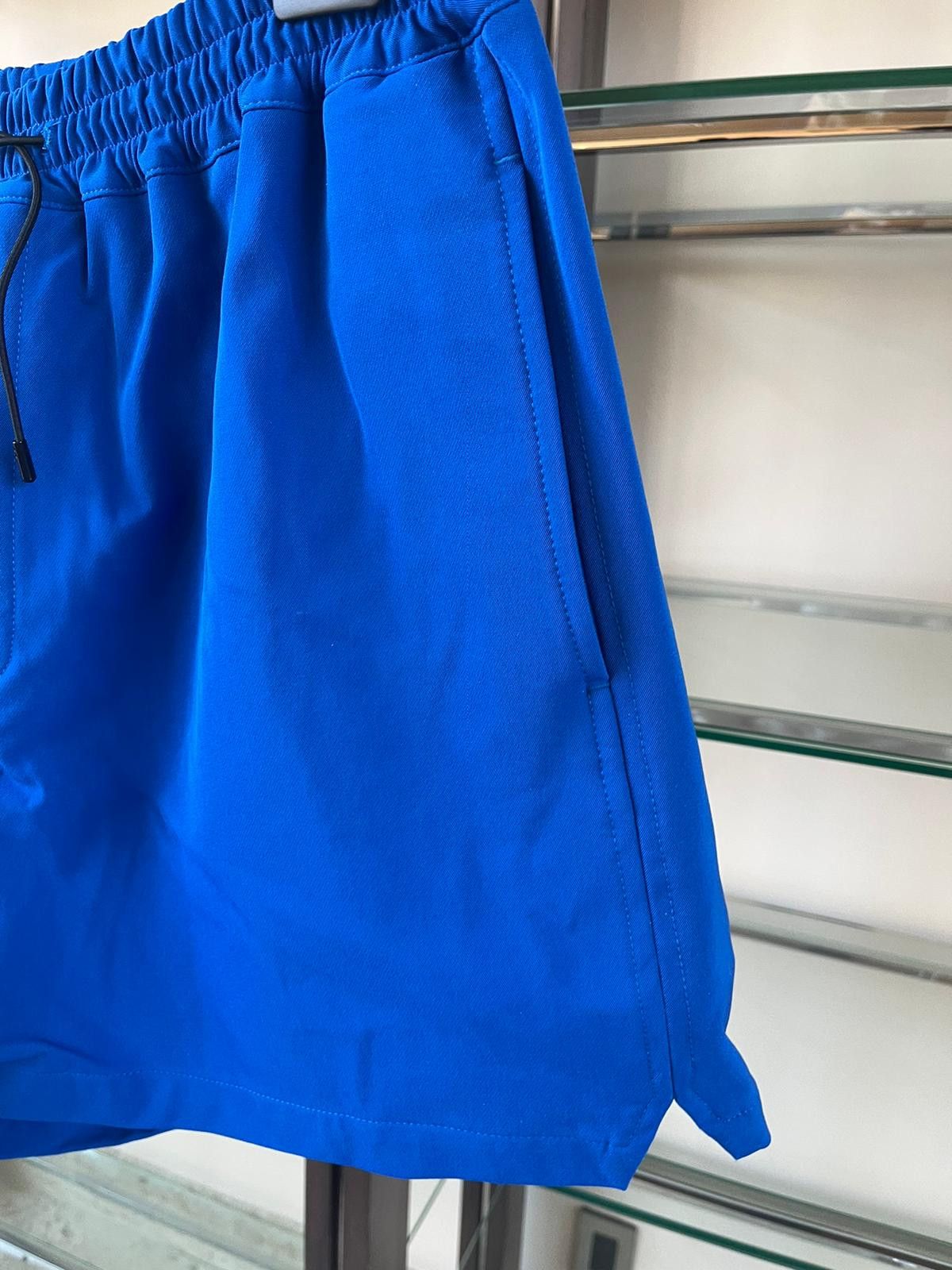 Bottega Veneta Matt Bistretch Gabardine Shorts in Cobalt Size US 34 / EU 50 - 11 Thumbnail