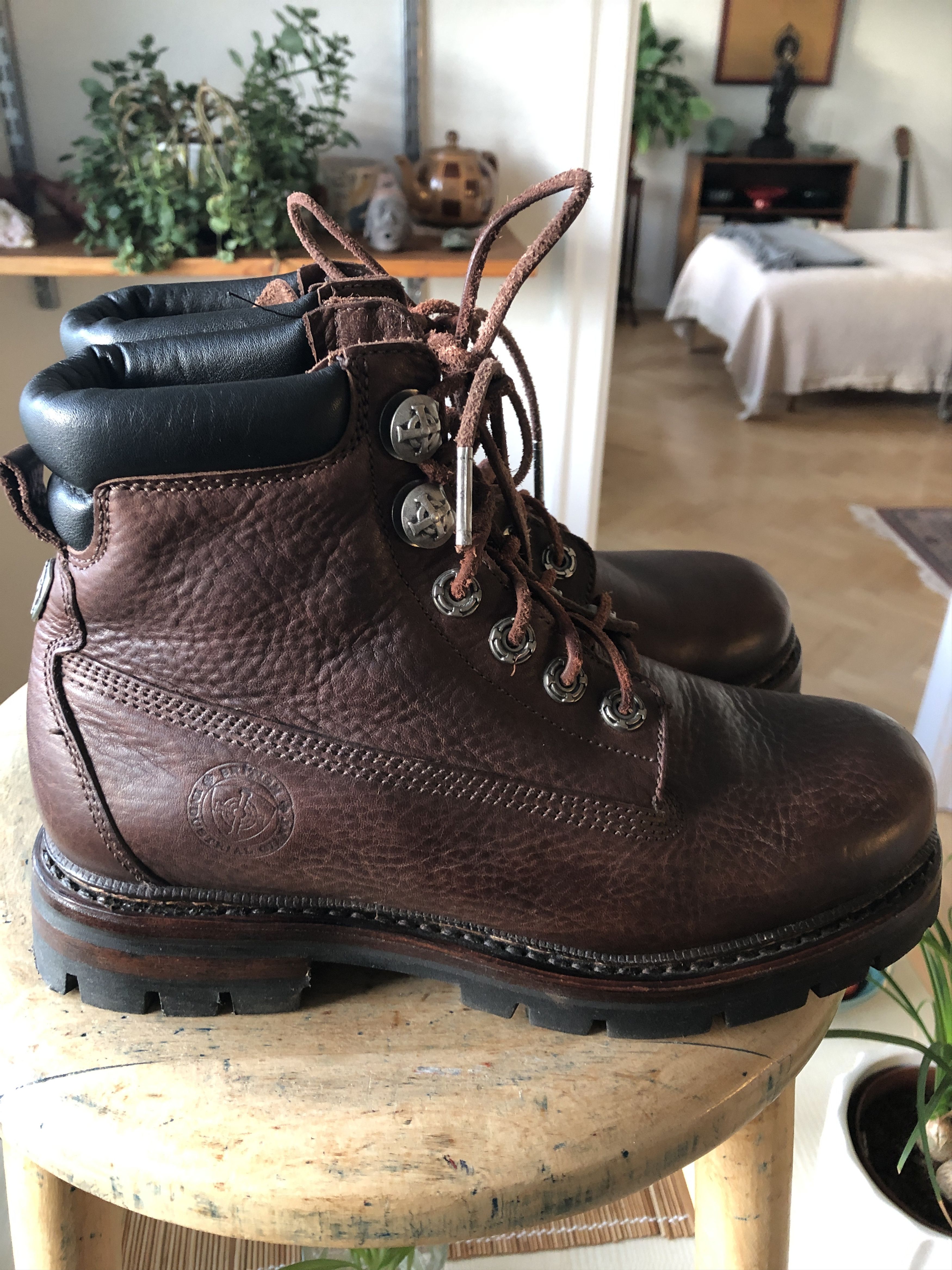 Leather British Industrial Giant Mario Antonio shoes Size US 8 / EU 41 - 4 Thumbnail