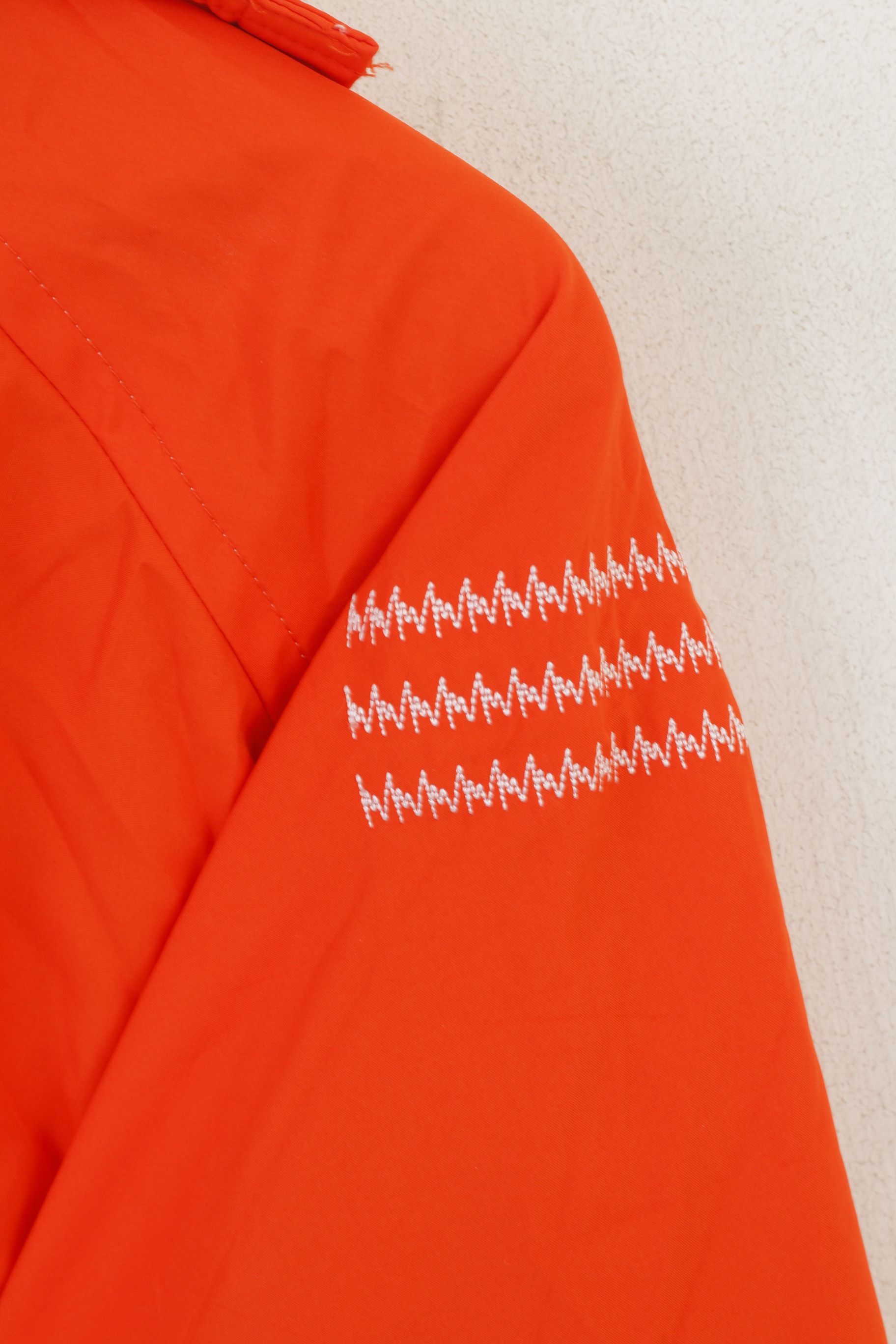 Adidas Adidas Men L 182 Jacket Orange Vintage Hooded Top 5889 Size US L / EU 52-54 / 3 - 5 Thumbnail