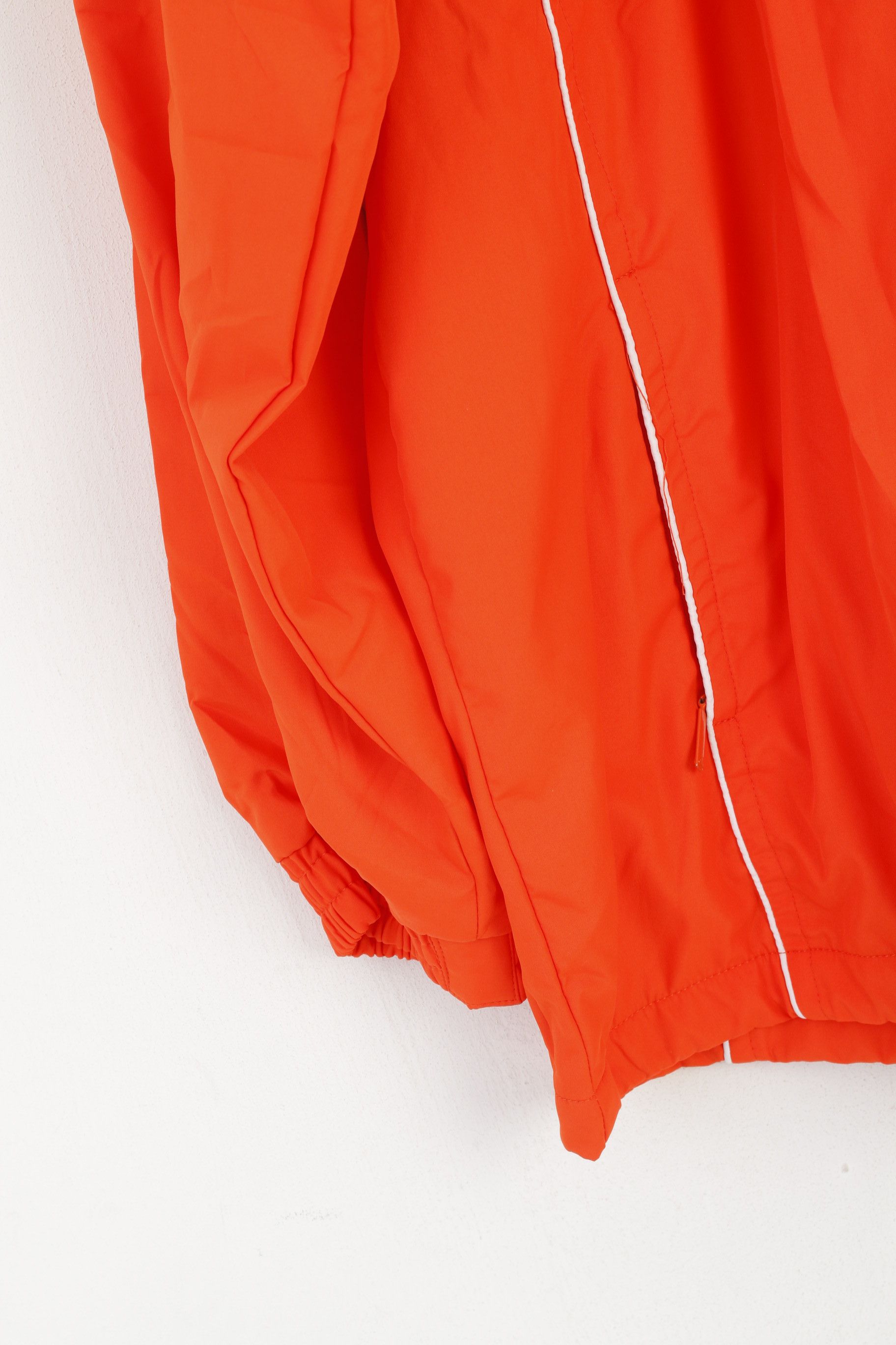Adidas Adidas Men L 182 Jacket Orange Vintage Hooded Top 5889 Size US L / EU 52-54 / 3 - 4 Thumbnail
