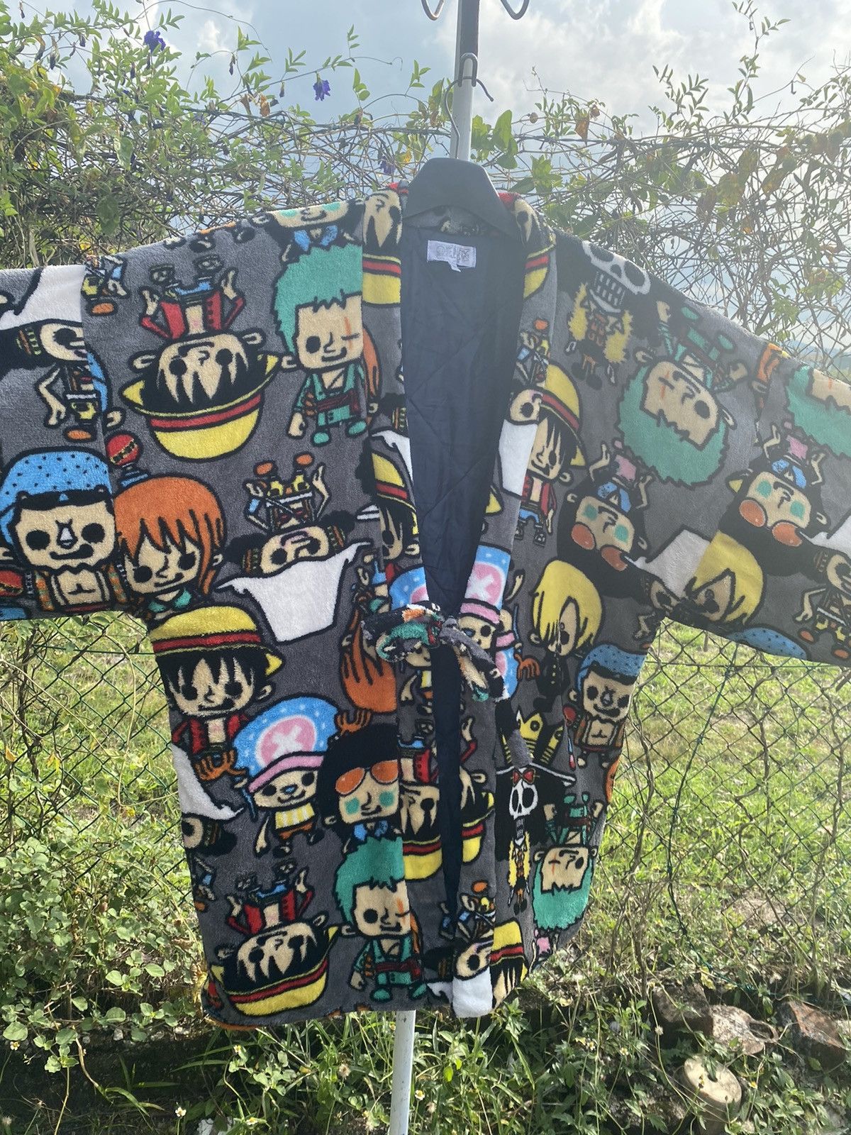Anime × One Piece One Piece Kimono Cardigan Fleece Size US L / EU 52-54 / 3 - 3 Thumbnail