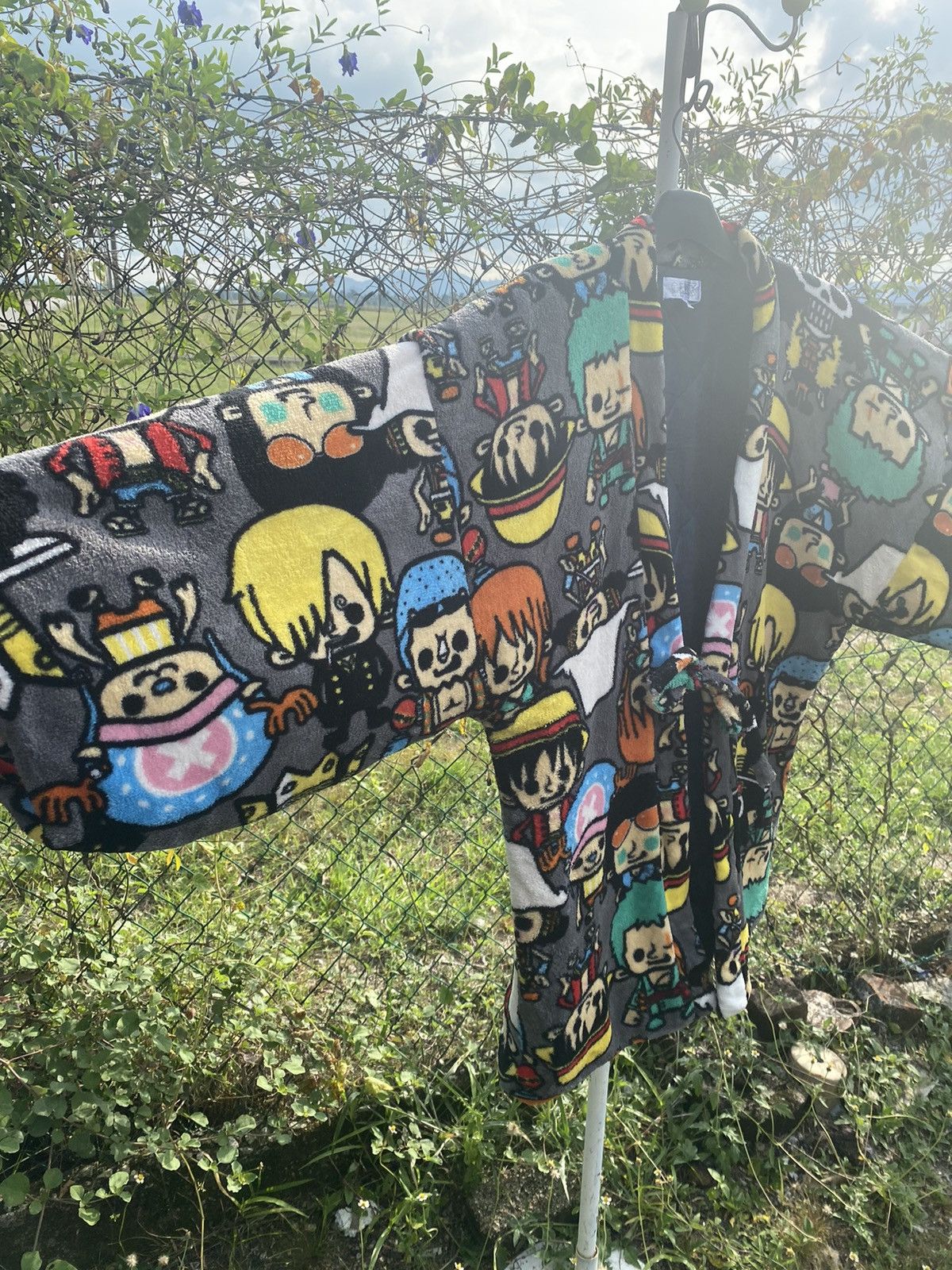 Anime × One Piece One Piece Kimono Cardigan Fleece Size US L / EU 52-54 / 3 - 4 Thumbnail