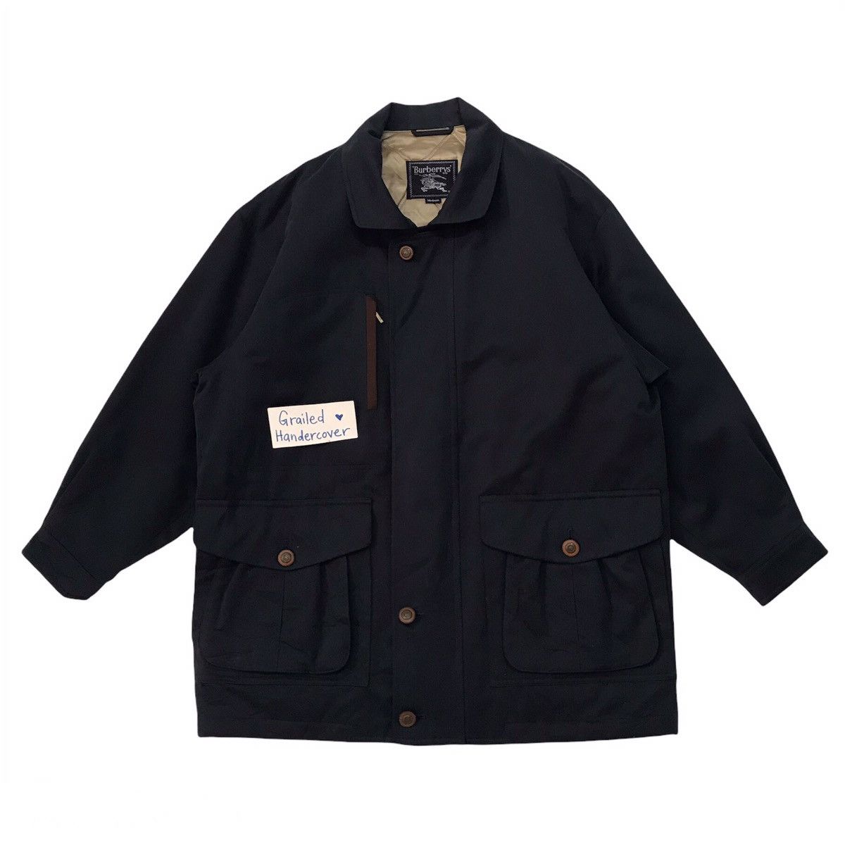 Burberry Classic Style Burberrys Jacket Nice Pockets Size US M / EU 48-50 / 2 - 1 Thumbnail