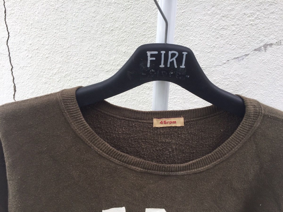 45rpm Vintage F.F.RPM 45rpm sweatshirt Size M / US 6-8 / IT 42-44 - 5 Thumbnail
