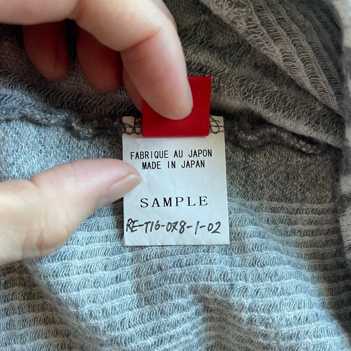 Yohji Yamamoto SS02 Sample Yohji Yamamoto Red Label Knit Long Sleeve Size US XS / EU 42 / 0 - 5 Thumbnail