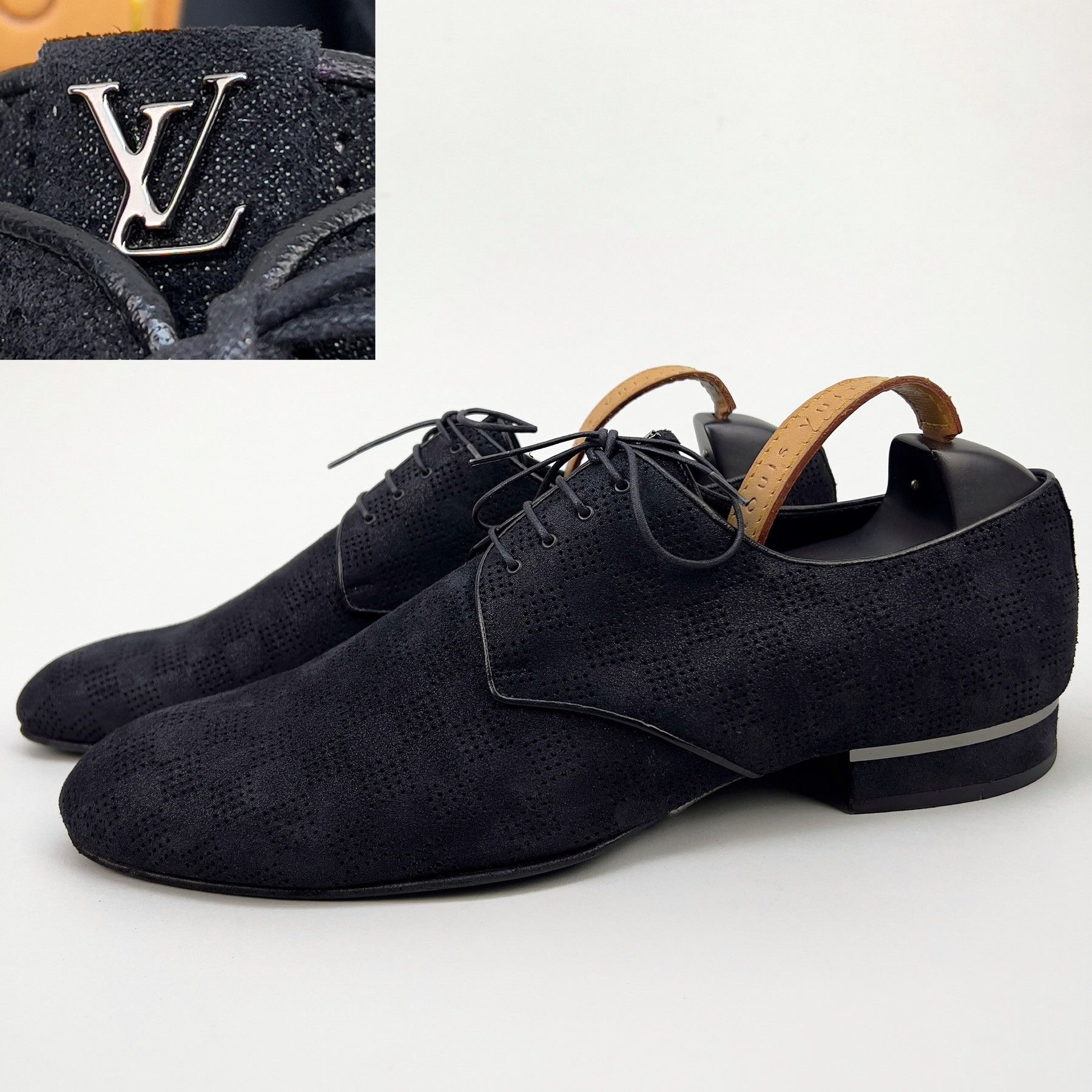 Louis Vuitton Rivoli sneaker graphite damier 7.5 LV or 8.5 US 41.5