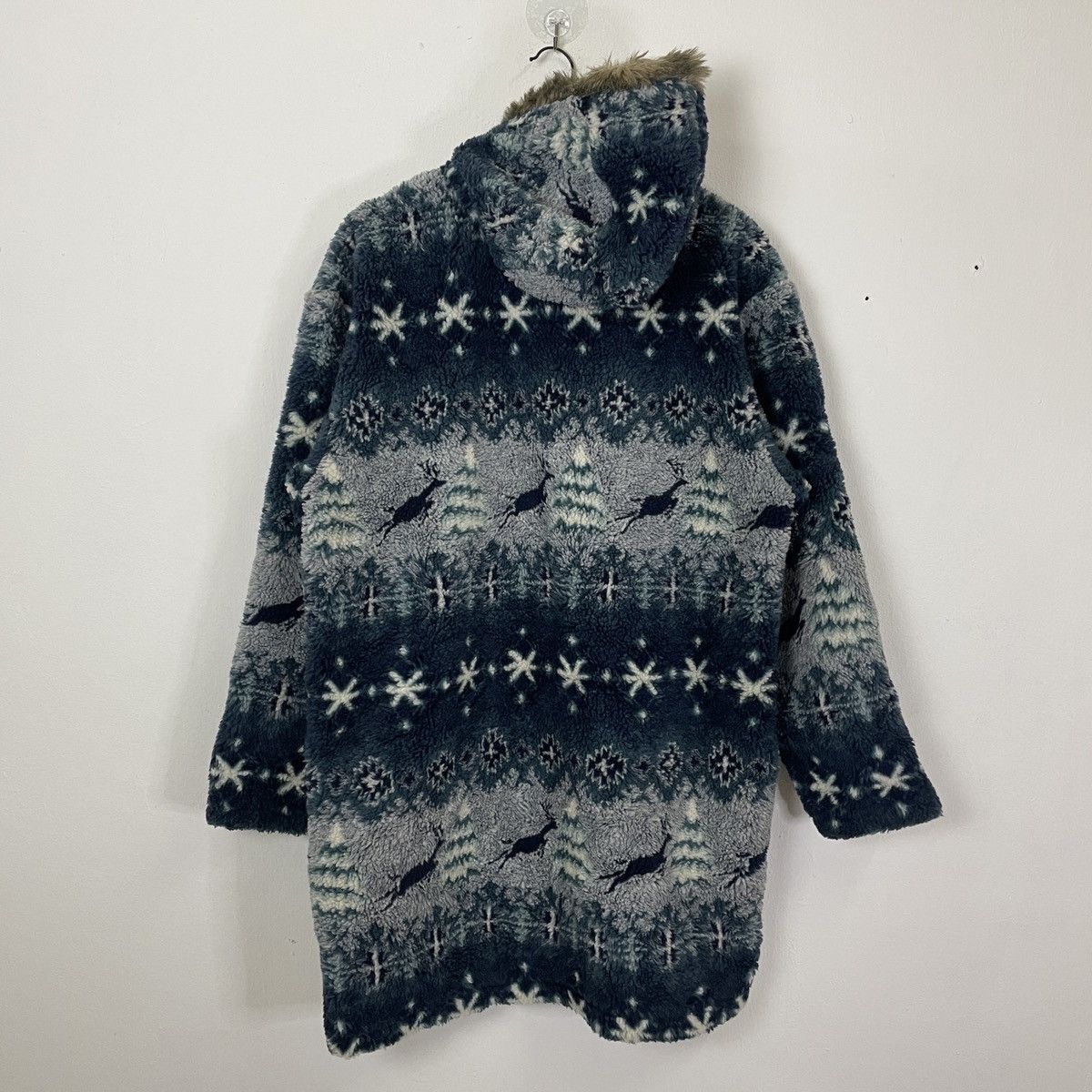 Habitat Vintage 90s LL Bean Habitat Motive Button Ups Fleece Jacket Size US L / EU 52-54 / 3 - 7 Thumbnail