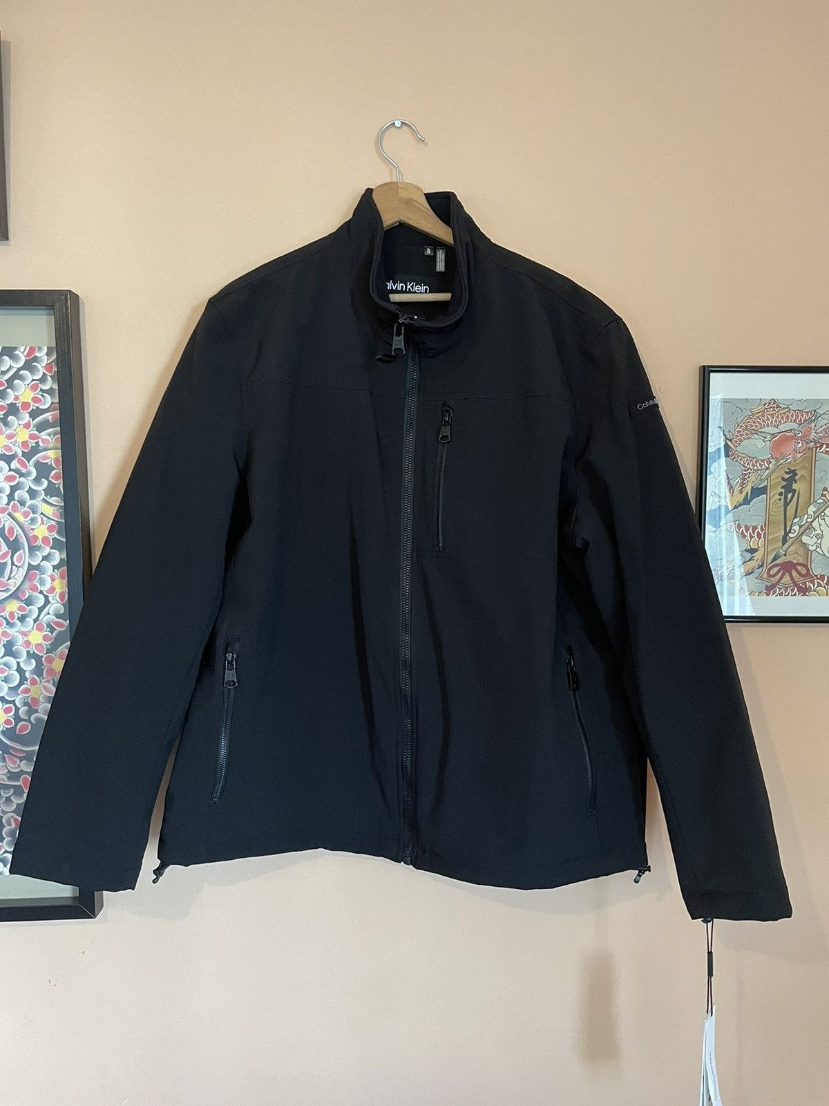 Calvin Klein Calvin Klein infinite stretch water resistant tech jacket Size US L / EU 52-54 / 3 - 3 Thumbnail