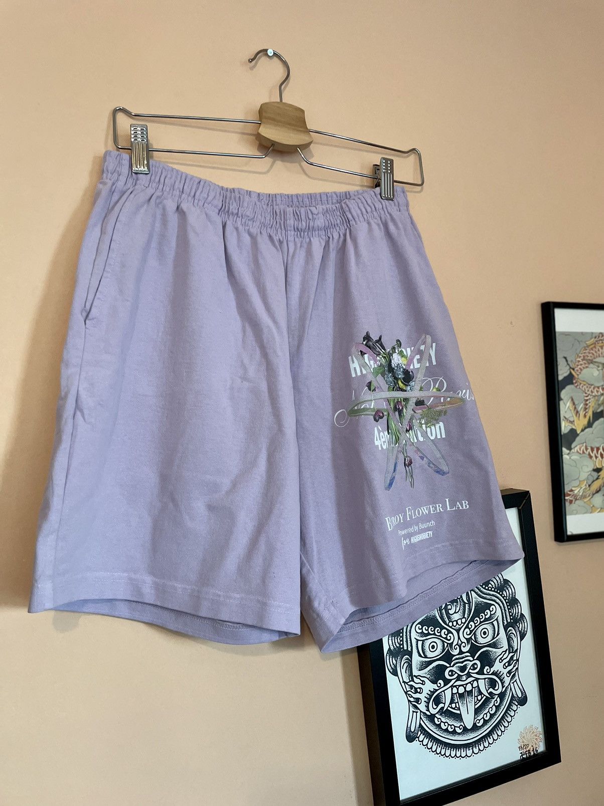 Bstroy X Highsnobiety Not In Paris 4eme edition shorts