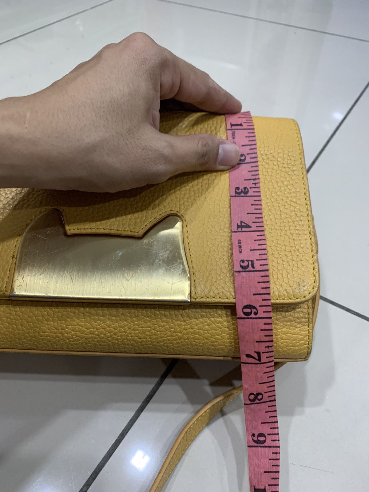 Issey Miyake × Tsumori Chisato CAVIAR GRAIN TSUMORI CHISATO GOLDEN LIKE METAL PLATE BAG Size ONE SIZE - 6 Thumbnail