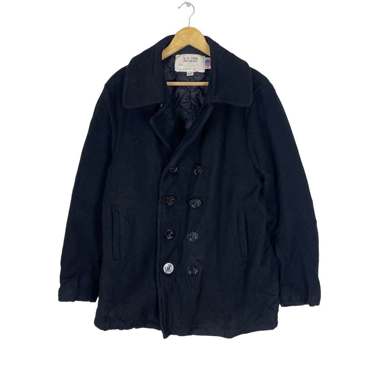 🌟SCHOTT US 740N PEA COAT JACKET
