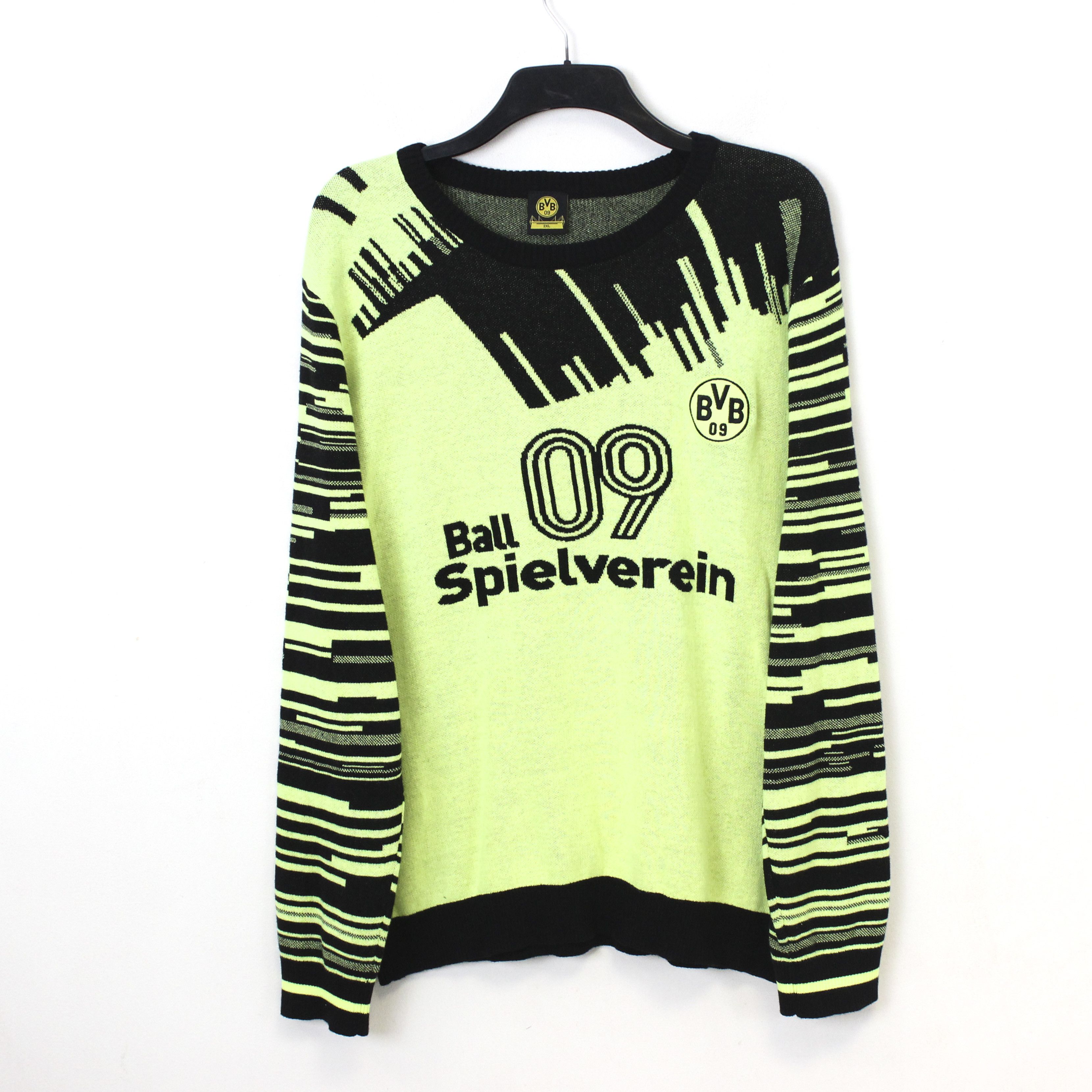 Vintage Borussia Dortmund Mens 2XL Retro Jumper Pulllover 1993 1994 Size US XXL / EU 58 / 5 - 1 Thumbnail