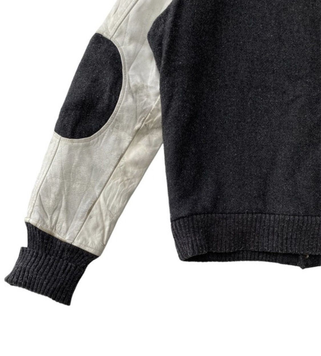 Japanese Brand Vtg 90s DOARAT Japan letterman varsity wool/leather jacket Size US L / EU 52-54 / 3 - 8 Thumbnail
