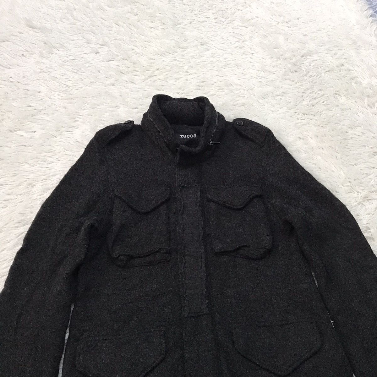 CABANE de ZUCCa Zucca Wool 4 Pockets Jacket Made in Japan Size US S / EU 44-46 / 1 - 3 Thumbnail