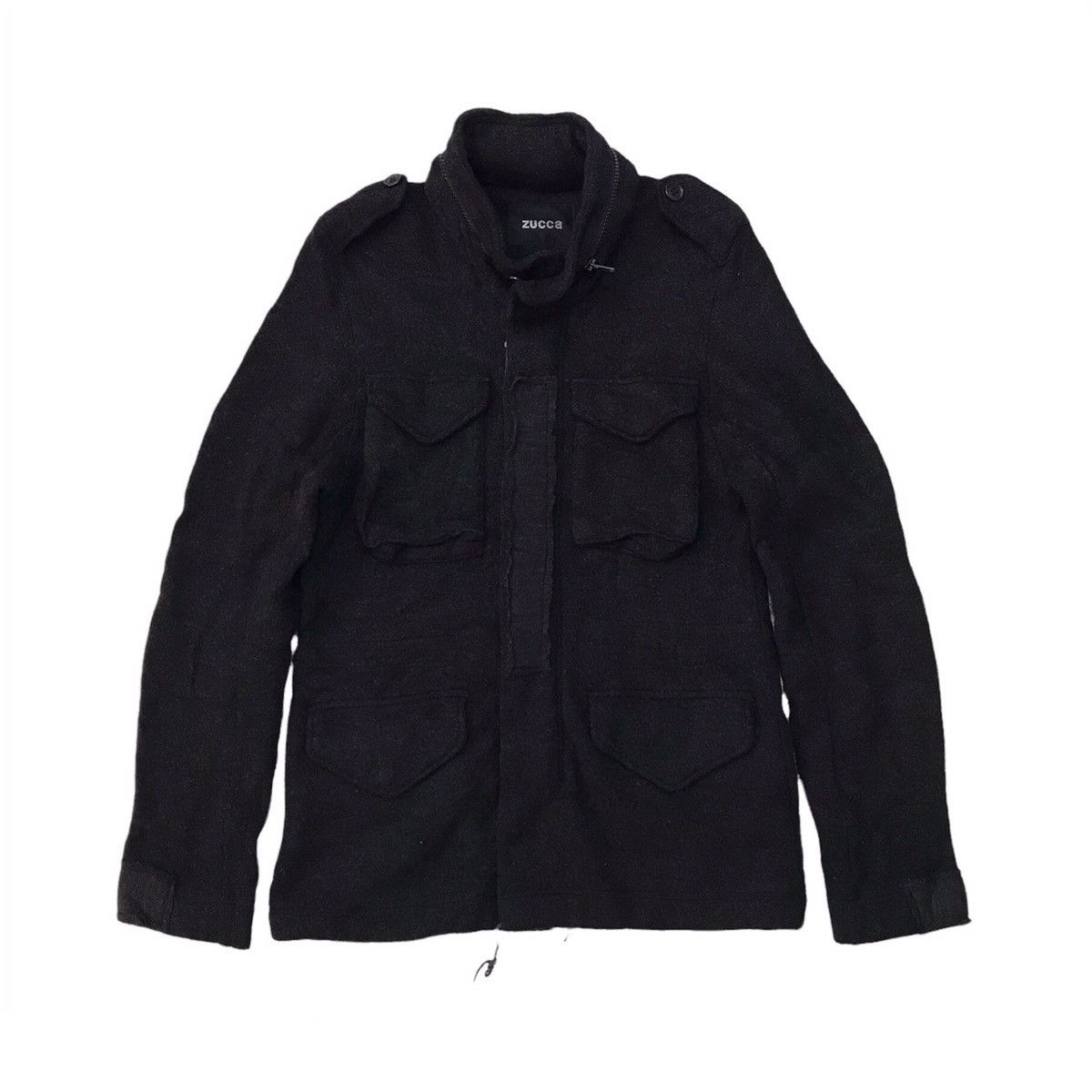 CABANE de ZUCCa Zucca Wool 4 Pockets Jacket Made in Japan Size US S / EU 44-46 / 1 - 1 Thumbnail
