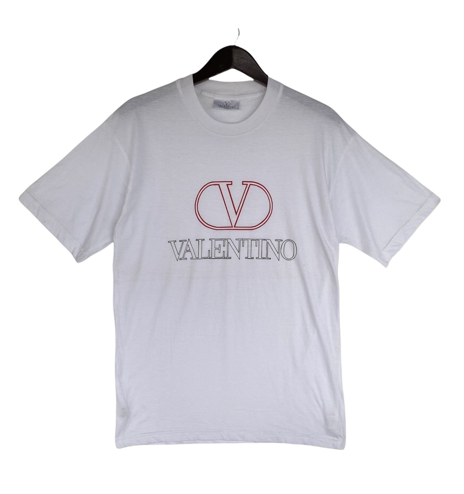 Valentino 💥 VINTAGE VALENTINO studio branded tee shirt Size US M / EU 48-50 / 2 - 1 Thumbnail