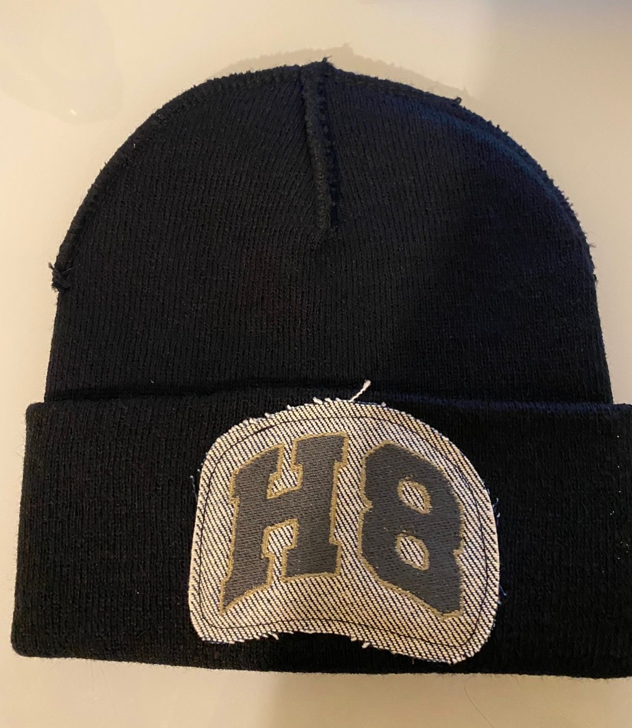 Pre-owned Actual Hate X Ken Carson Actual Hate Black / Olive 1 Of 1 Beanie