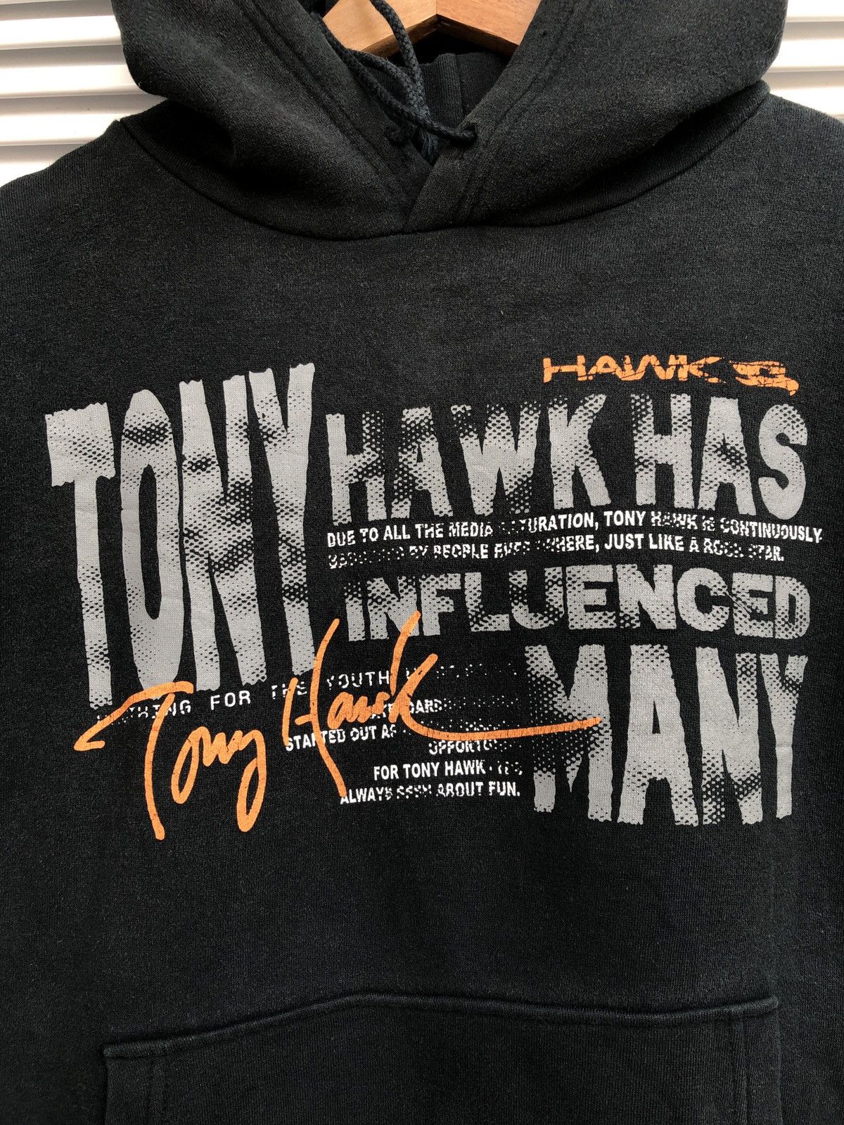 Hook-Ups Vintage Tony Hawk Skateboard Hoodies / Birdhouse Hookups Size US XL / EU 56 / 4 - 2 Thumbnail