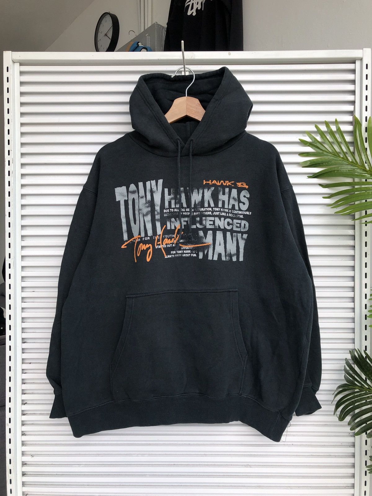 Hook-Ups Vintage Tony Hawk Skateboard Hoodies / Birdhouse Hookups Size US XL / EU 56 / 4 - 1 Thumbnail