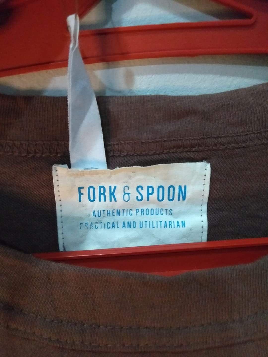 20471120 Urban Research Fork & Spoon LS Loose Neck Tee Size US M / EU 48-50 / 2 - 4 Thumbnail