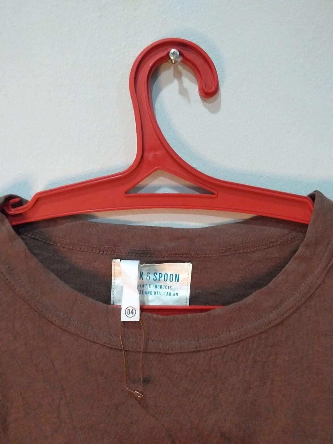 20471120 Urban Research Fork & Spoon LS Loose Neck Tee Size US M / EU 48-50 / 2 - 3 Thumbnail