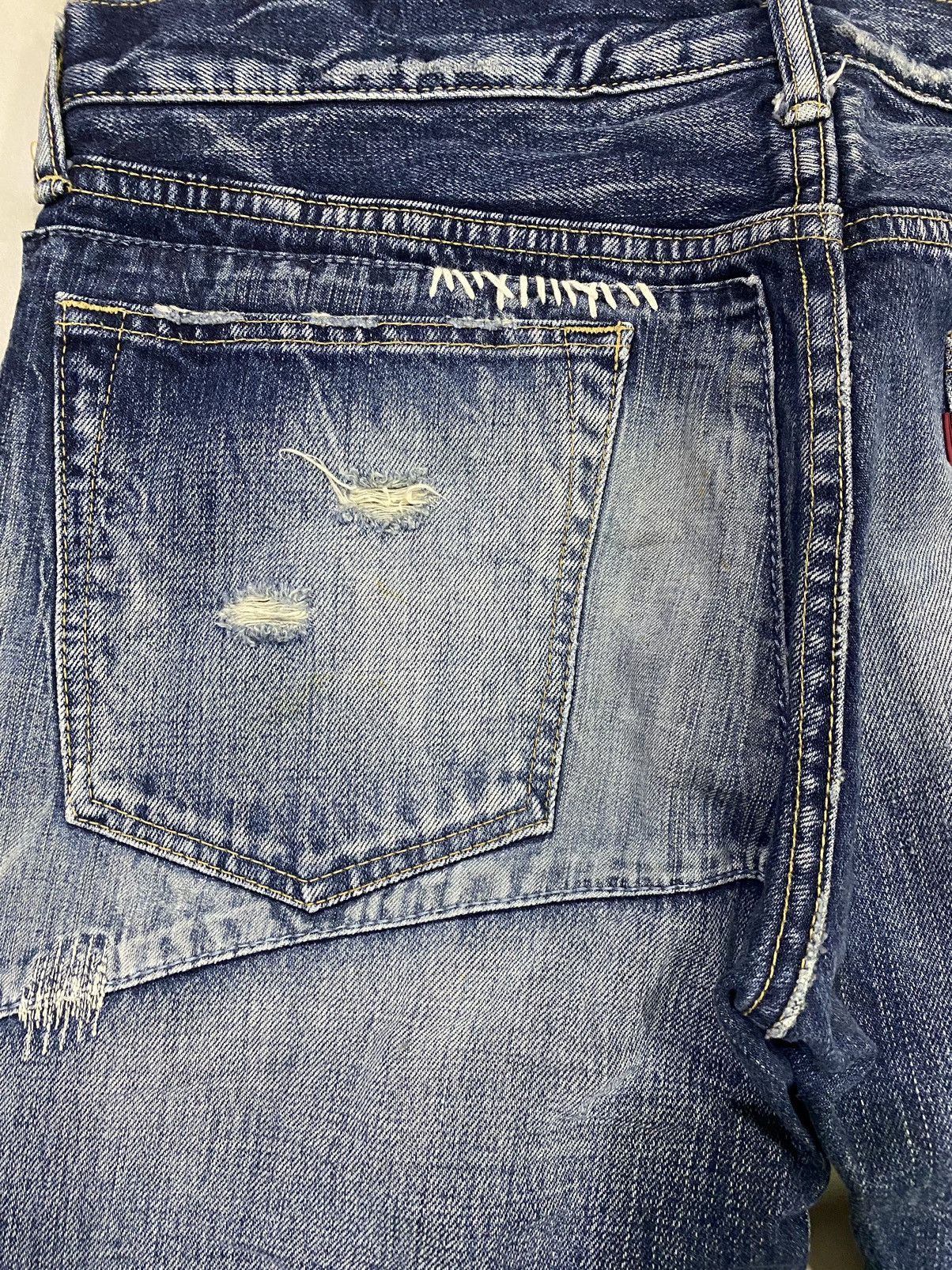 Eternal eternal distressed denim jeans Size US 36 / EU 52 - 6 Thumbnail