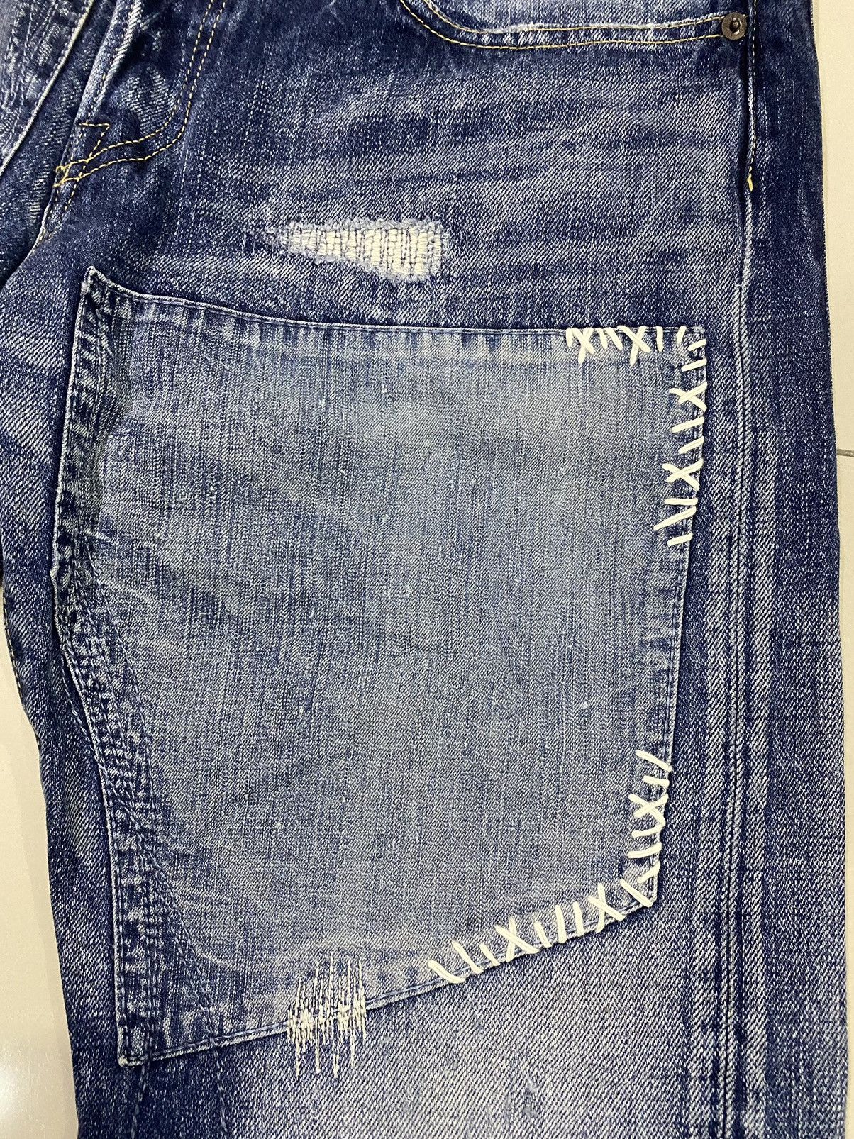 Eternal eternal distressed denim jeans Size US 36 / EU 52 - 3 Thumbnail