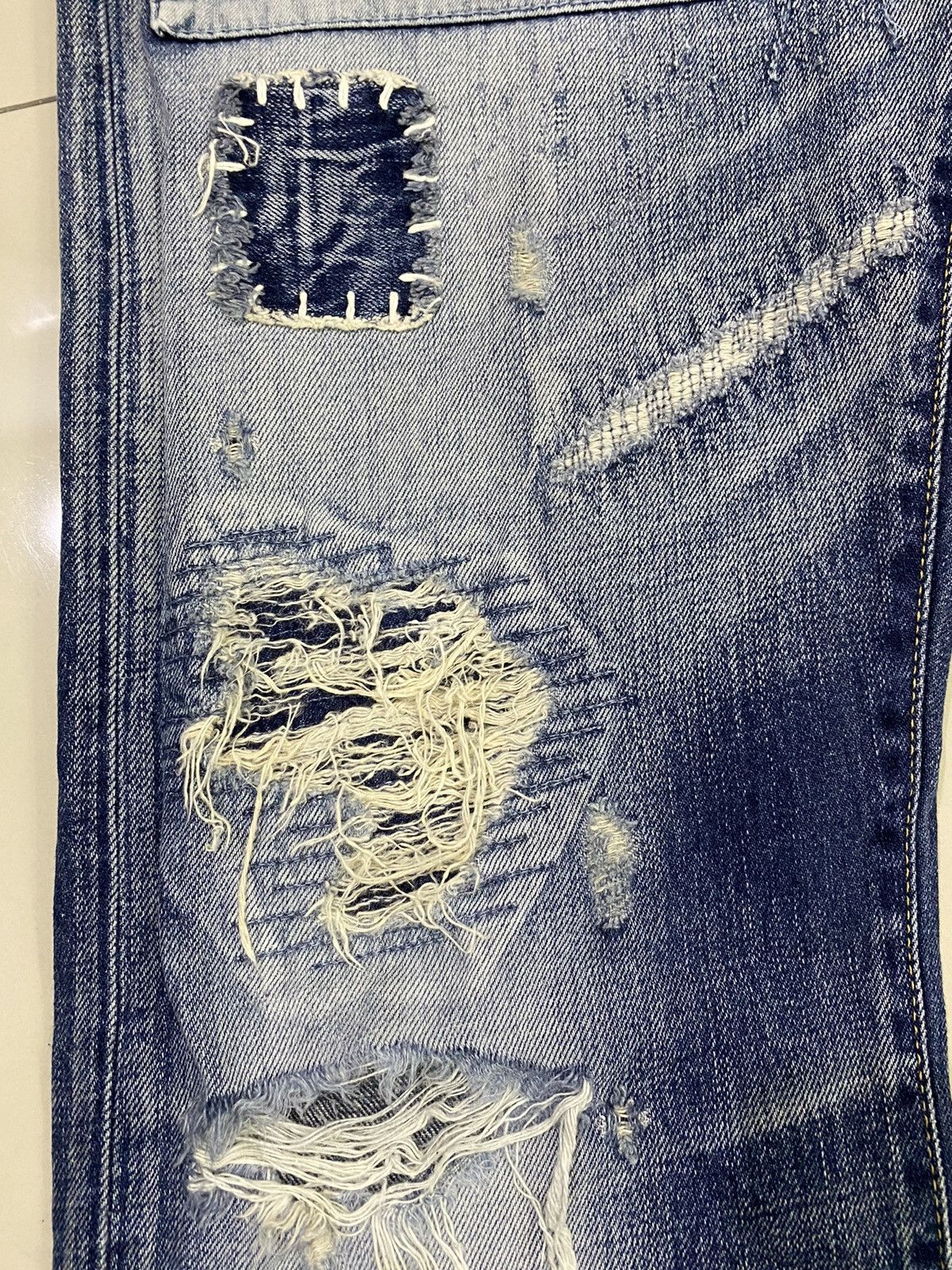 Eternal eternal distressed denim jeans Size US 36 / EU 52 - 5 Thumbnail