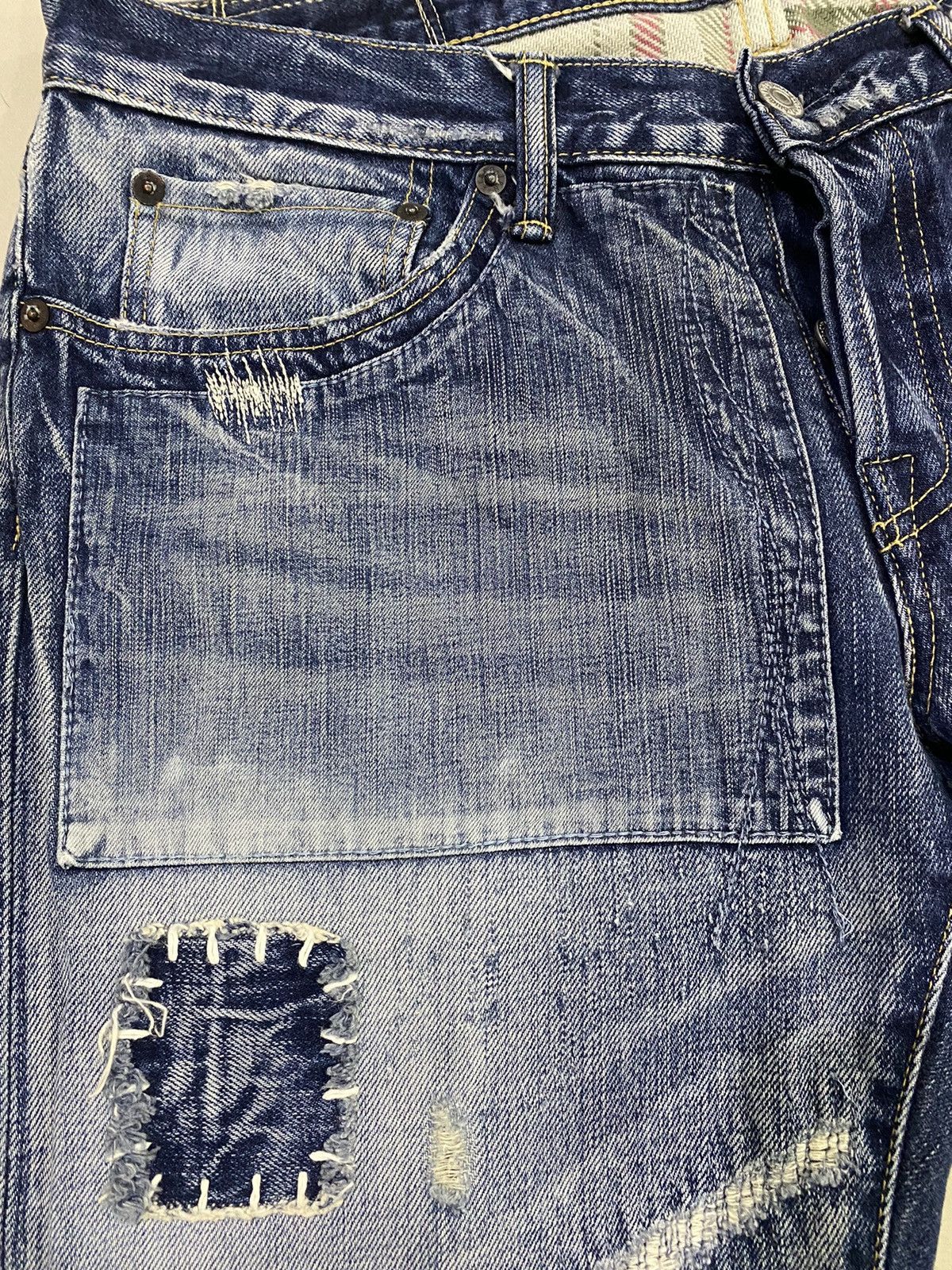 Eternal eternal distressed denim jeans Size US 36 / EU 52 - 4 Thumbnail