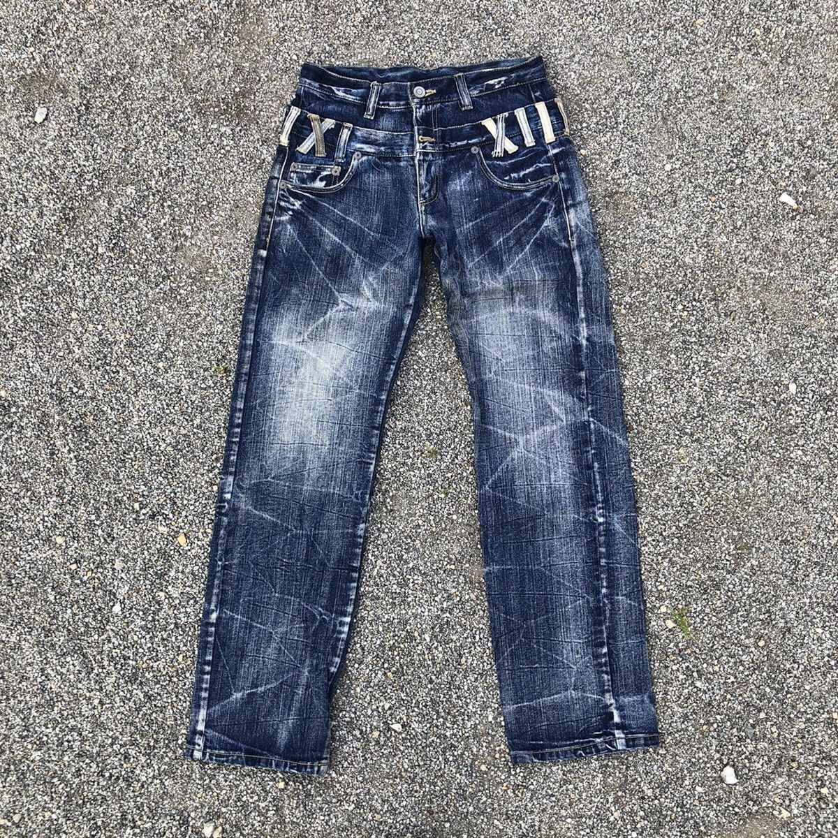 Double waits/layer denim rare design 🔥