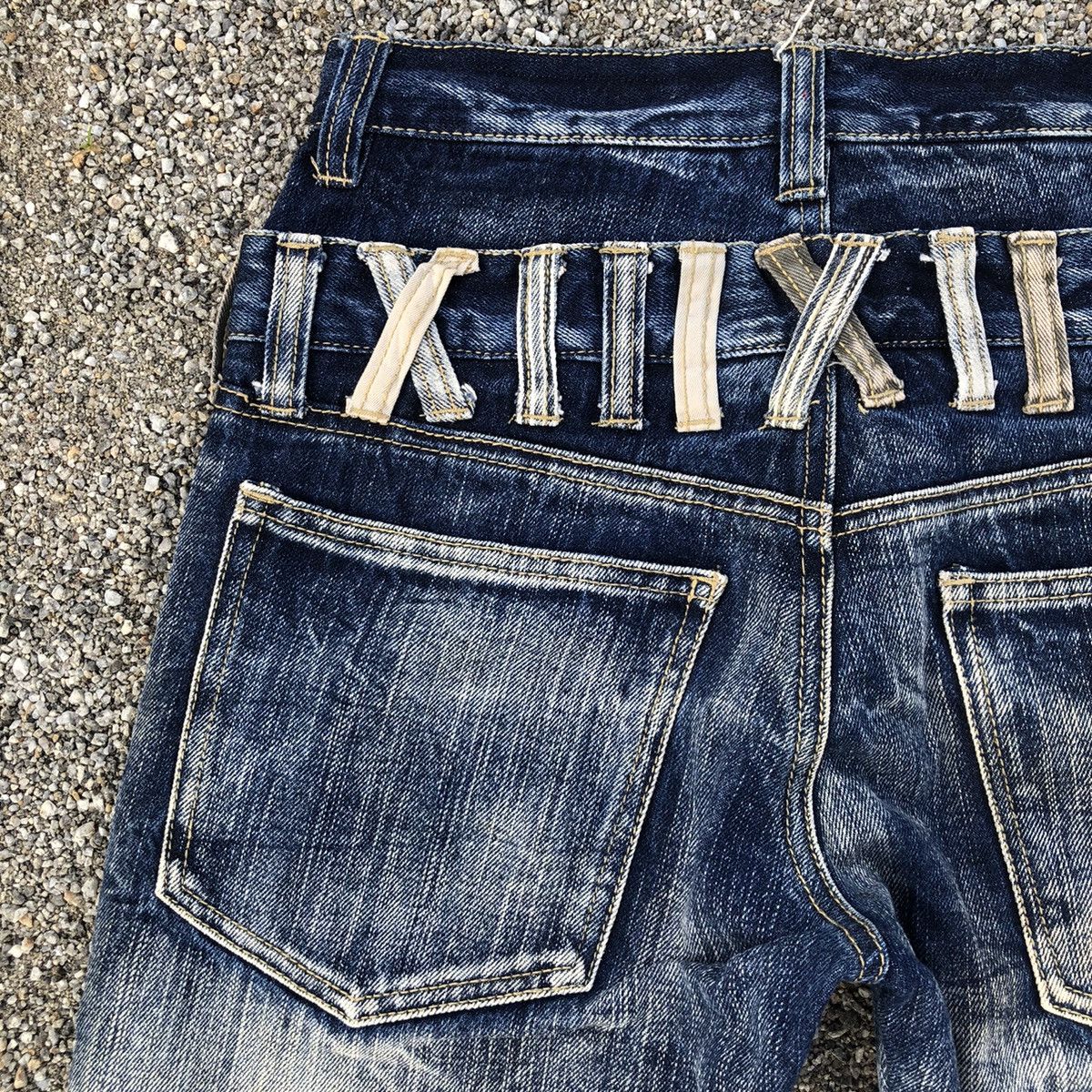 Japanese Brand Double waits/layer denim rare design 🔥 Size US 30 / EU 46 - 10 Thumbnail
