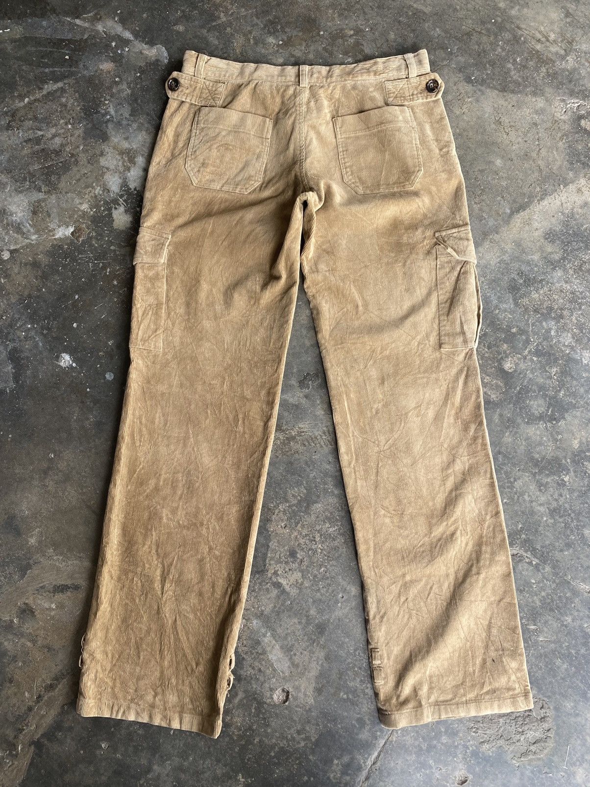 Japanese Brand × Vintage Last Note Coduroy Cargo Pants Size US 31 - 2 Thumbnail