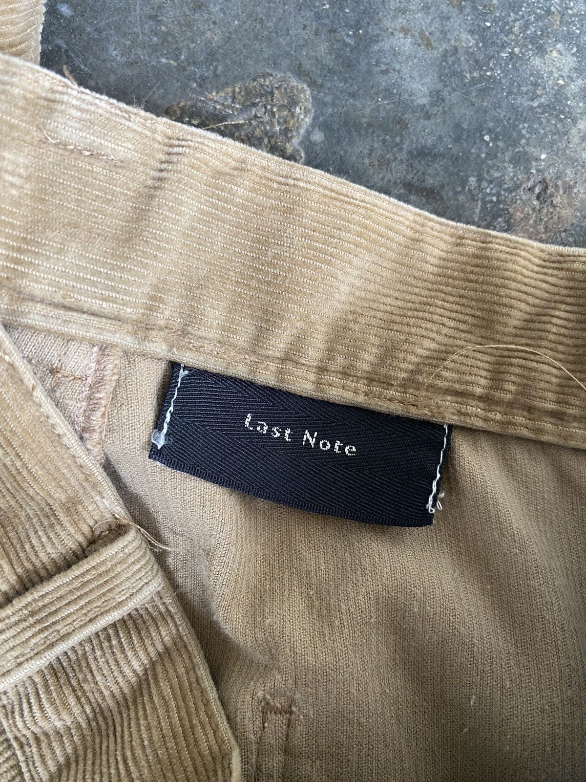 Japanese Brand × Vintage Last Note Coduroy Cargo Pants Size US 31 - 4 Thumbnail