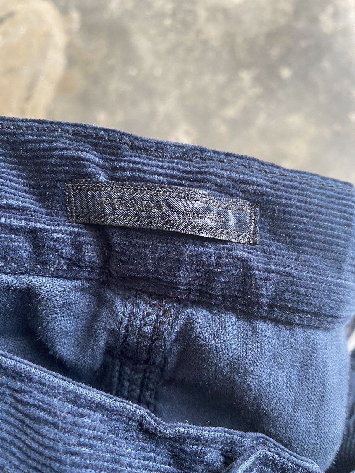 Prada × Vintage Prada Milano Coduroy Pants Size US 34 / EU 50 - 3 Thumbnail